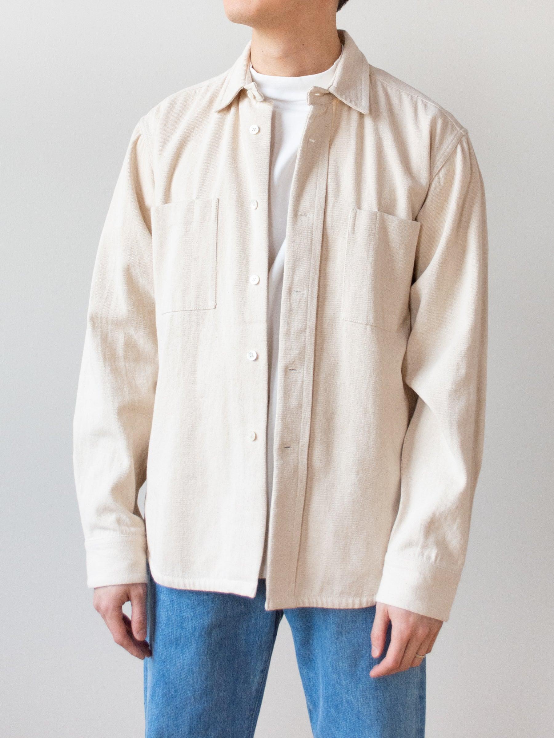 Namu Shop - Jan Machenhauer Coi Shirt - Natural Cotton Heavy Twill