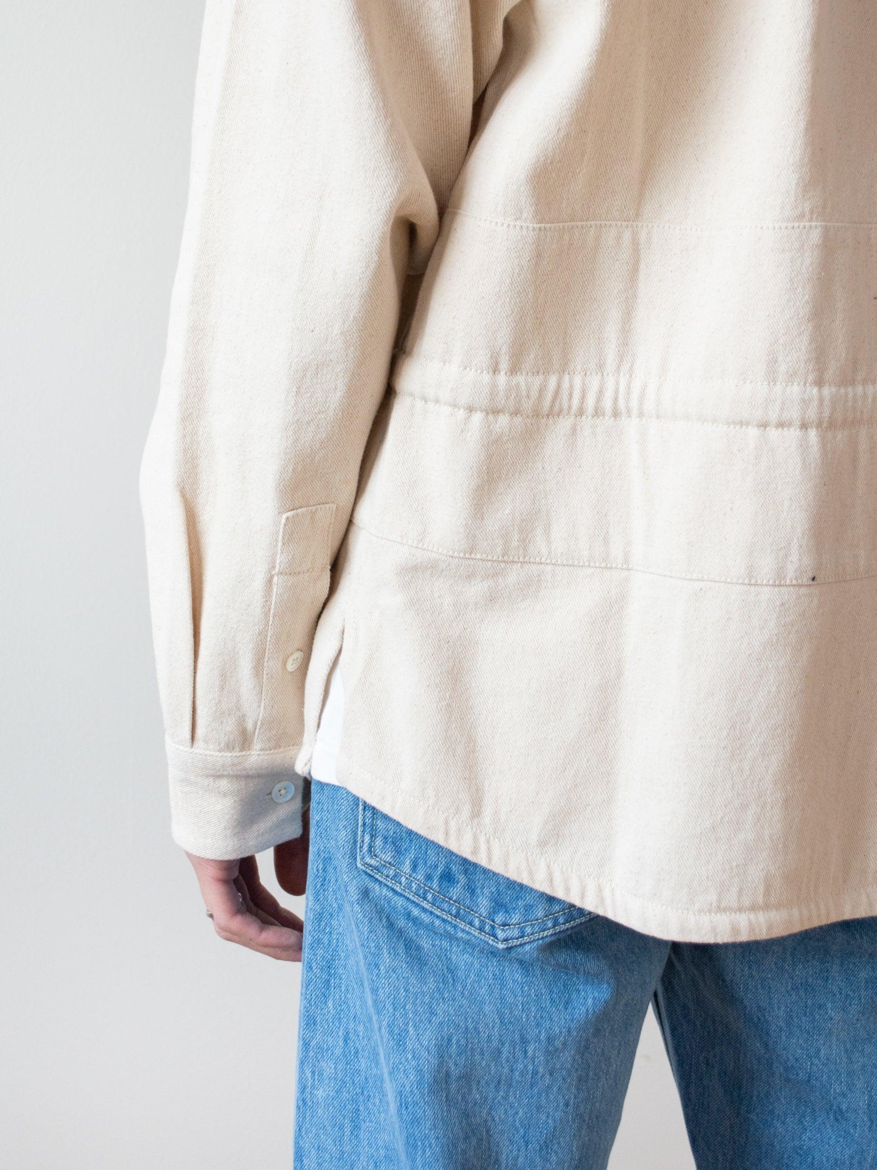 Namu Shop - Jan Machenhauer Coi Shirt - Natural Cotton Heavy Twill