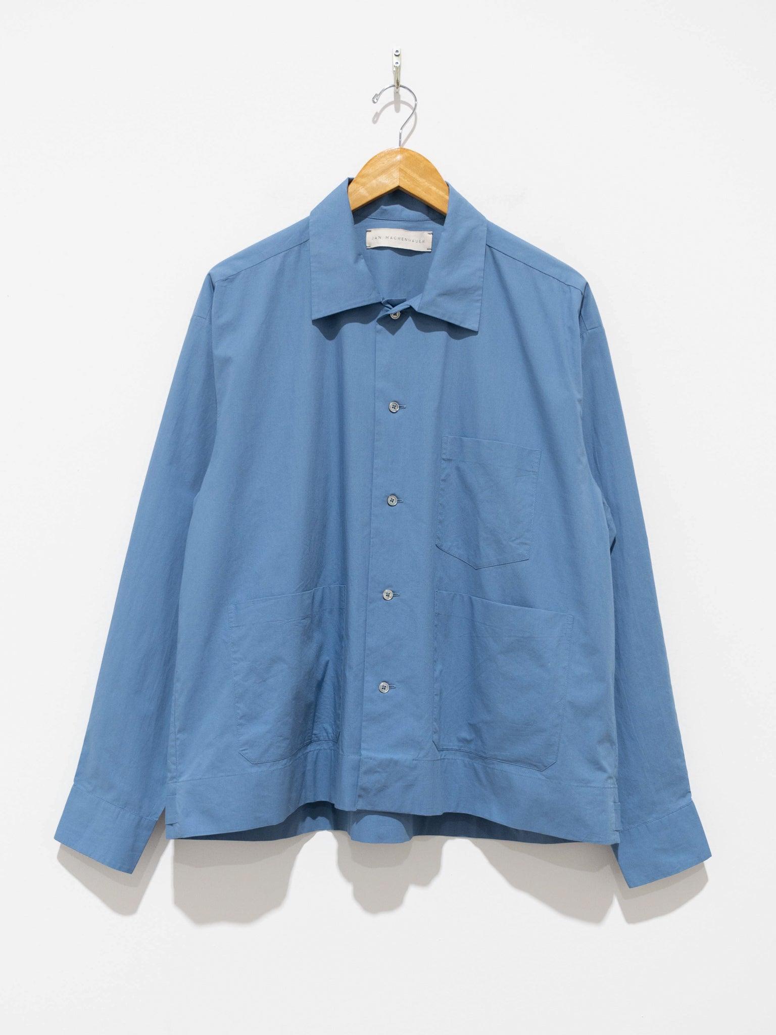 Namu Shop - Jan Machenhauer Frank Shirt - Stormy Cotton Poplin