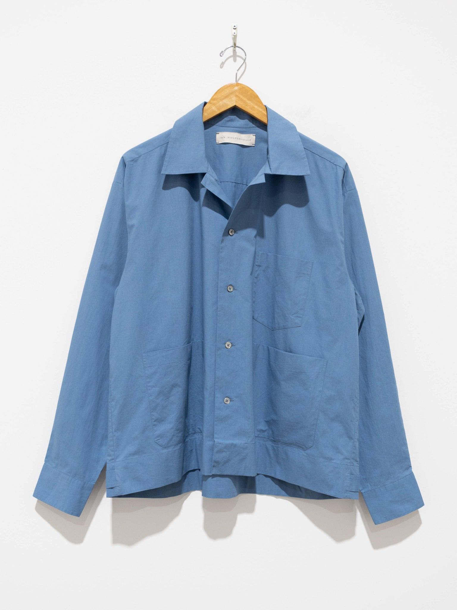 Namu Shop - Jan Machenhauer Frank Shirt - Stormy Cotton Poplin