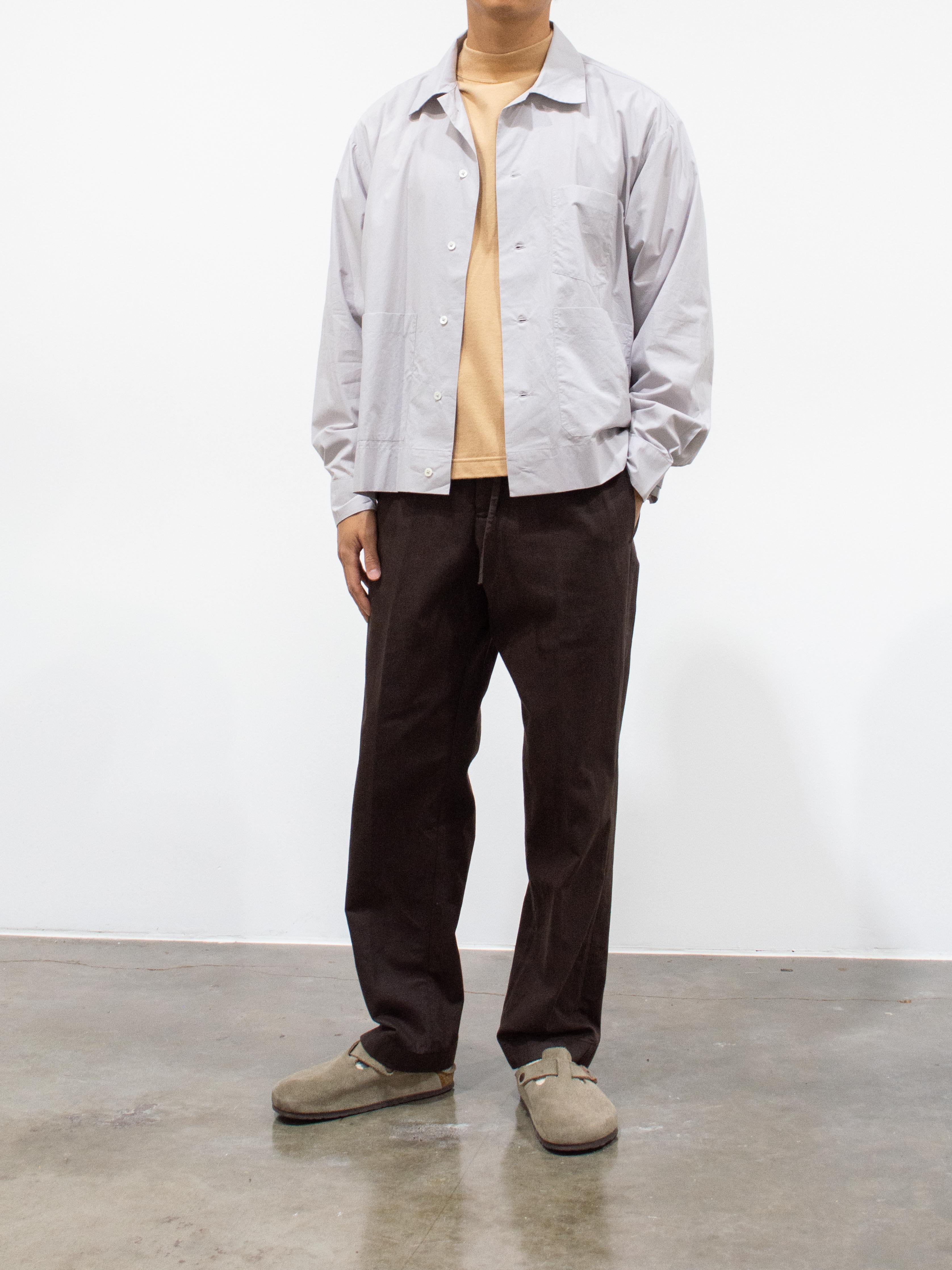 Namu Shop - Jan Machenhauer Frank Shirt - Stormy Cotton Poplin