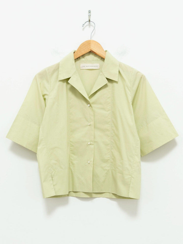 Namu Shop - Jan Machenhauer Ida Shirt - Spring Leaf Cotton Poplin