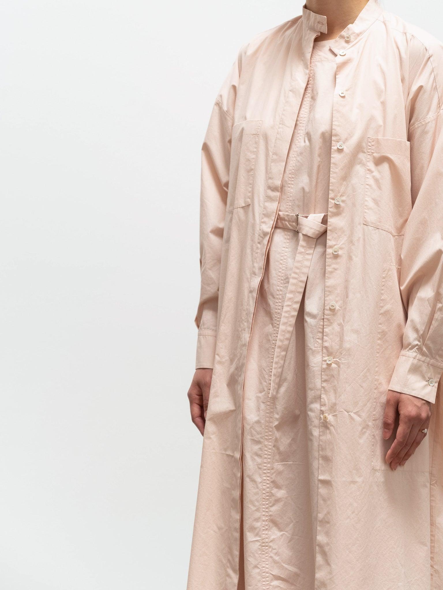 Namu Shop - Jan Machenhauer Igua Shirt Dress - Blush Cotton Poplin