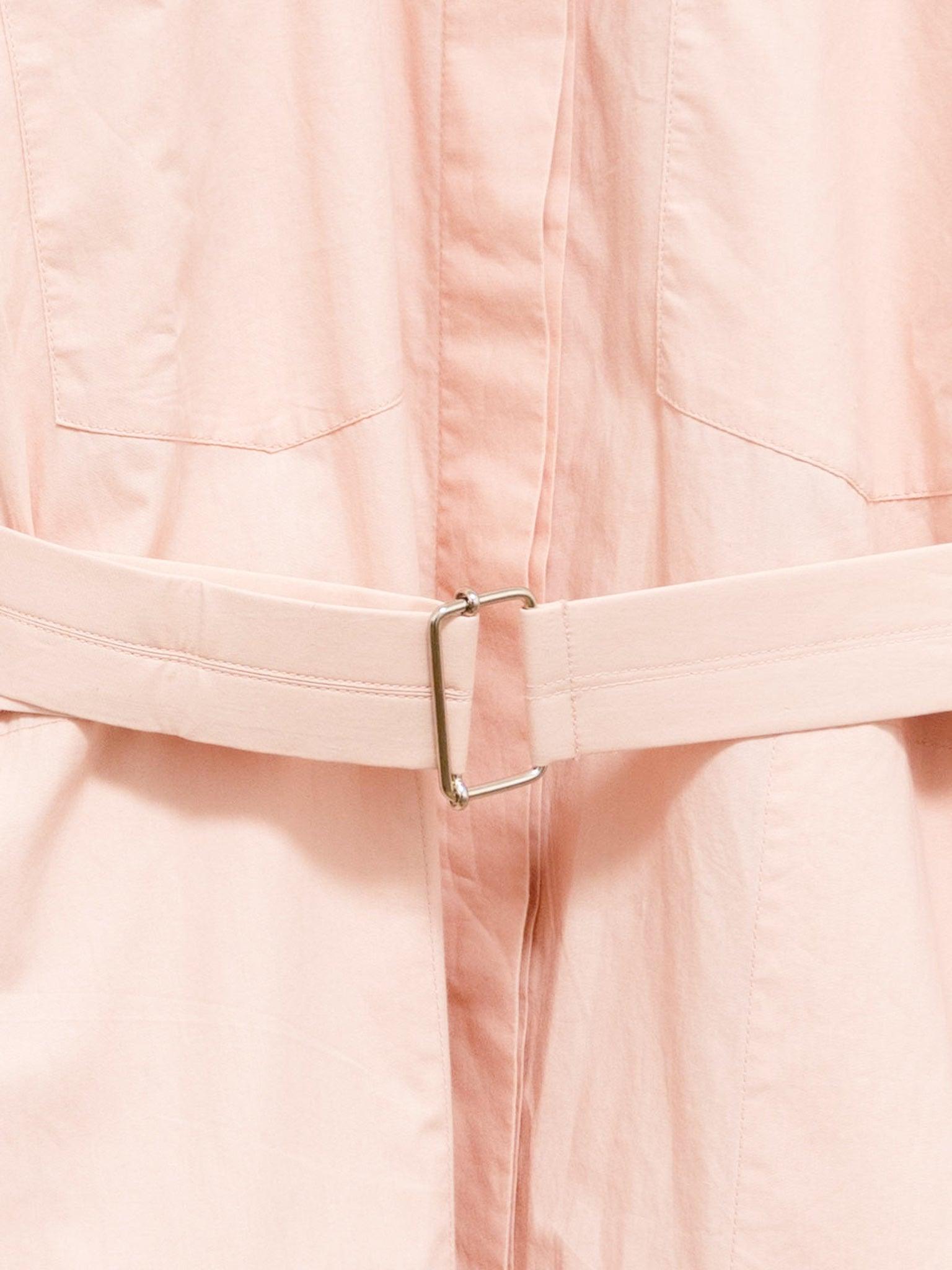 Namu Shop - Jan Machenhauer Igua Shirt Dress - Blush Cotton Poplin