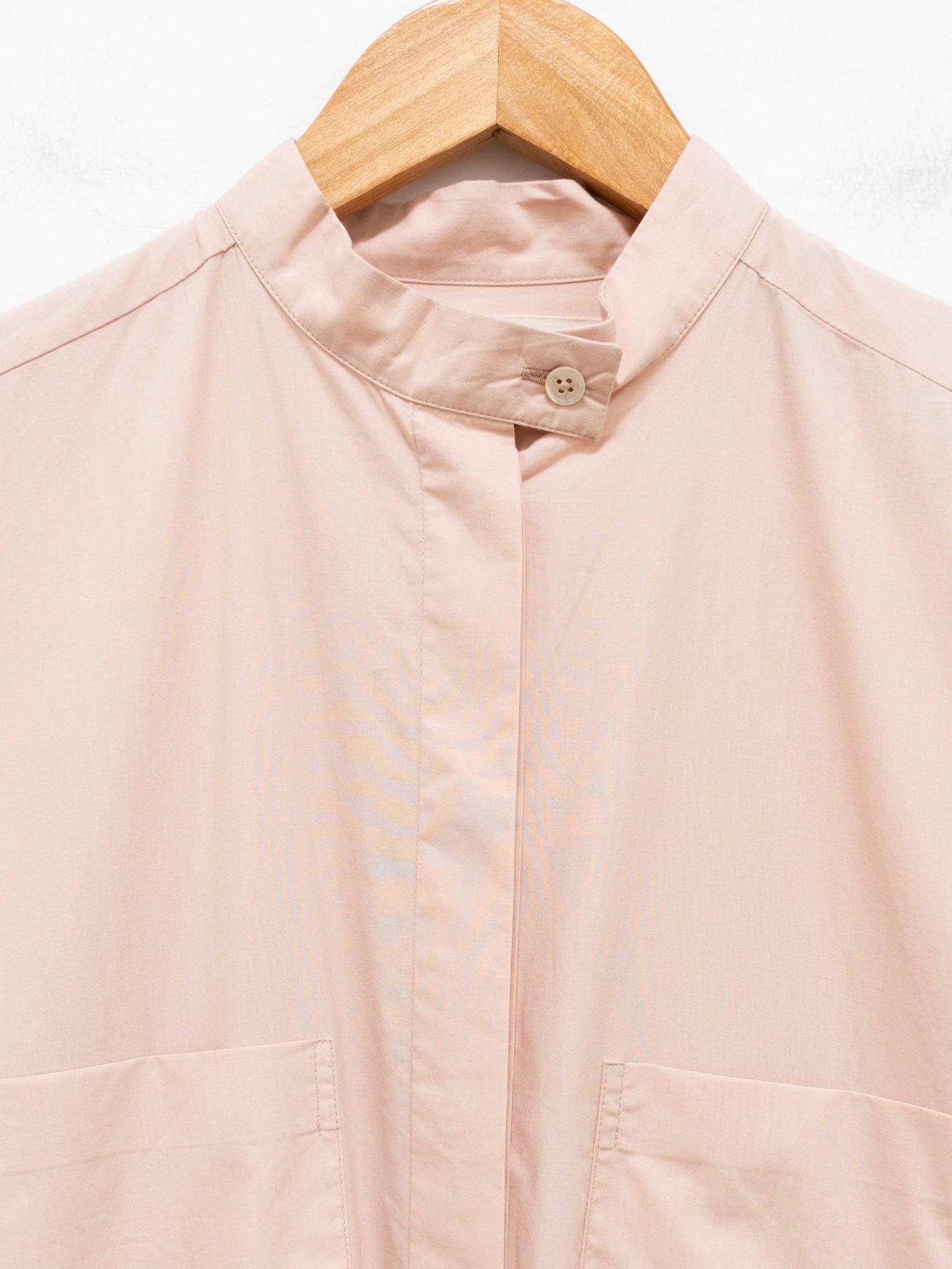 Namu Shop - Jan Machenhauer Igua Shirt Dress - Blush Cotton Poplin