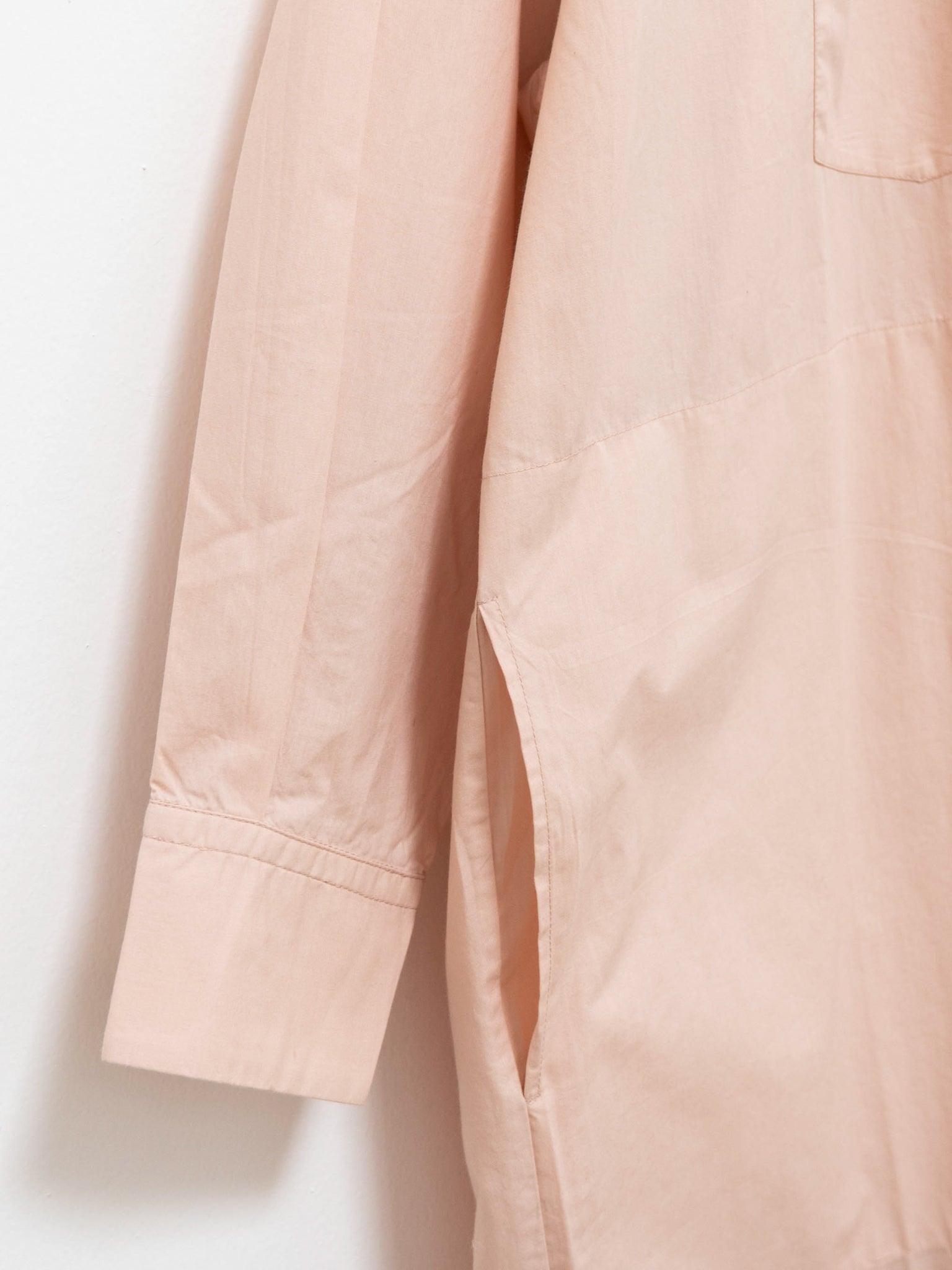 Namu Shop - Jan Machenhauer Igua Shirt Dress - Blush Cotton Poplin