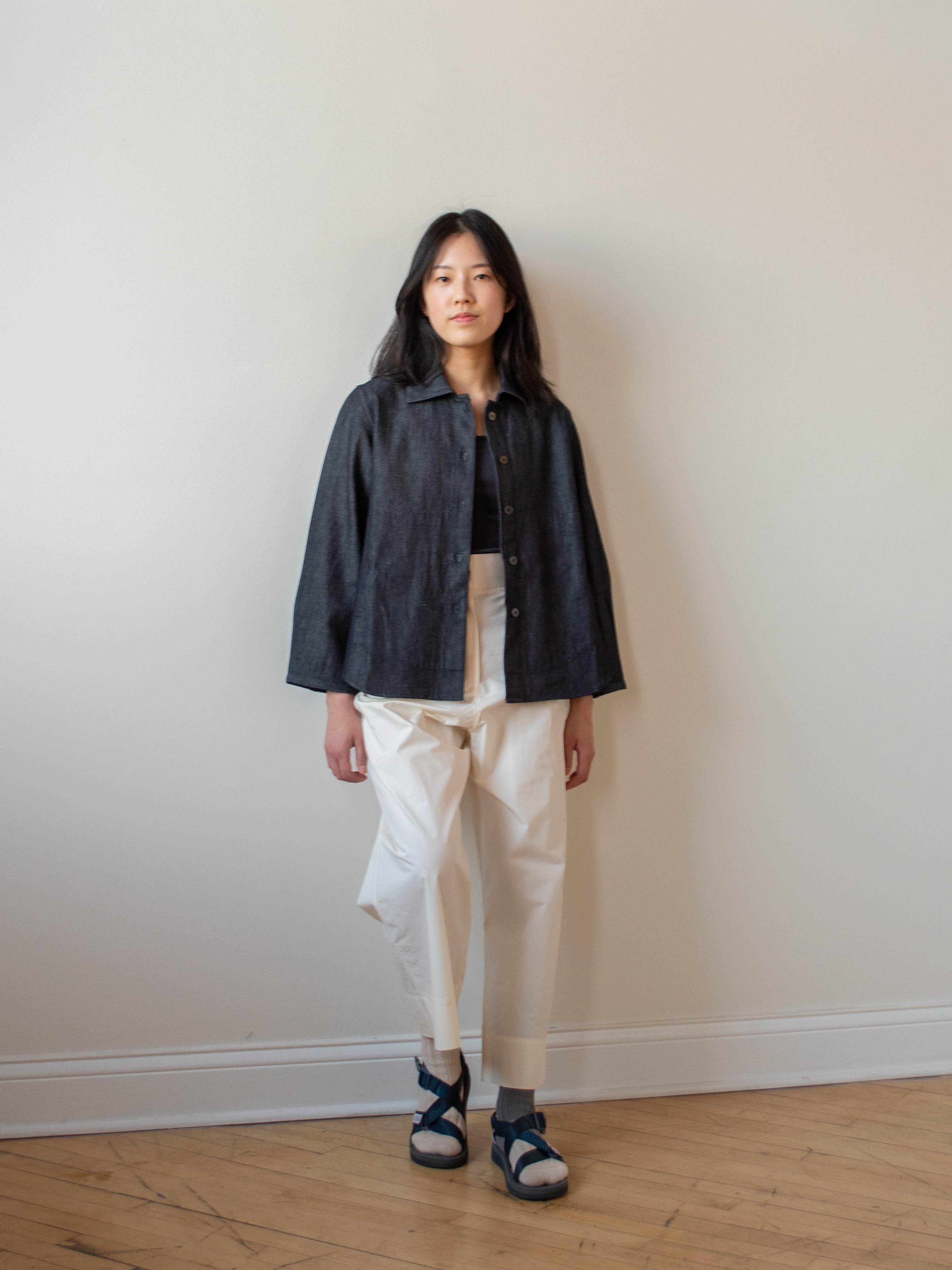 Namu Shop - Jan Machenhauer Kelly Shirt Jacket - Denim Blue