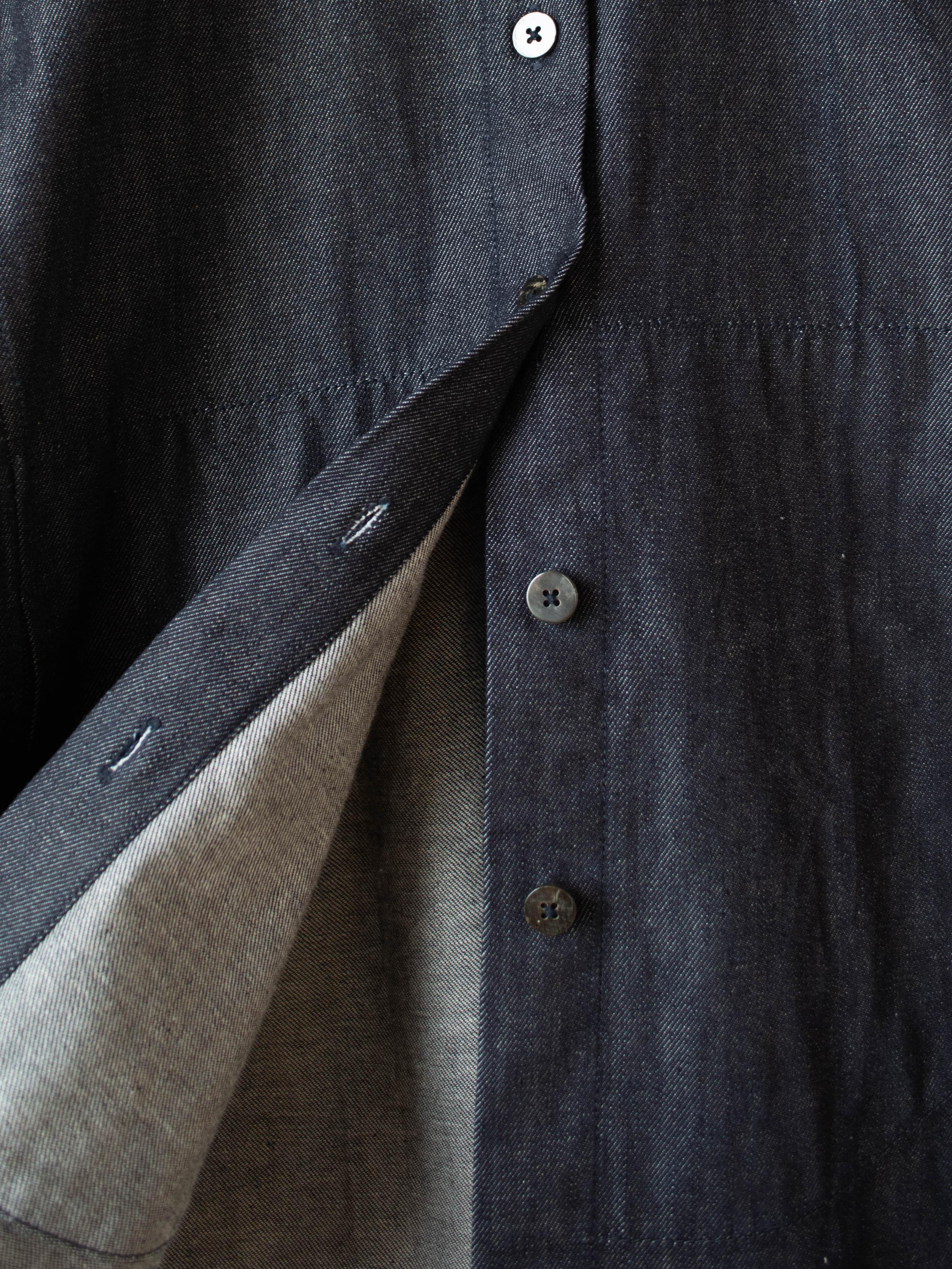 Namu Shop - Jan Machenhauer Kelly Shirt Jacket - Denim Blue