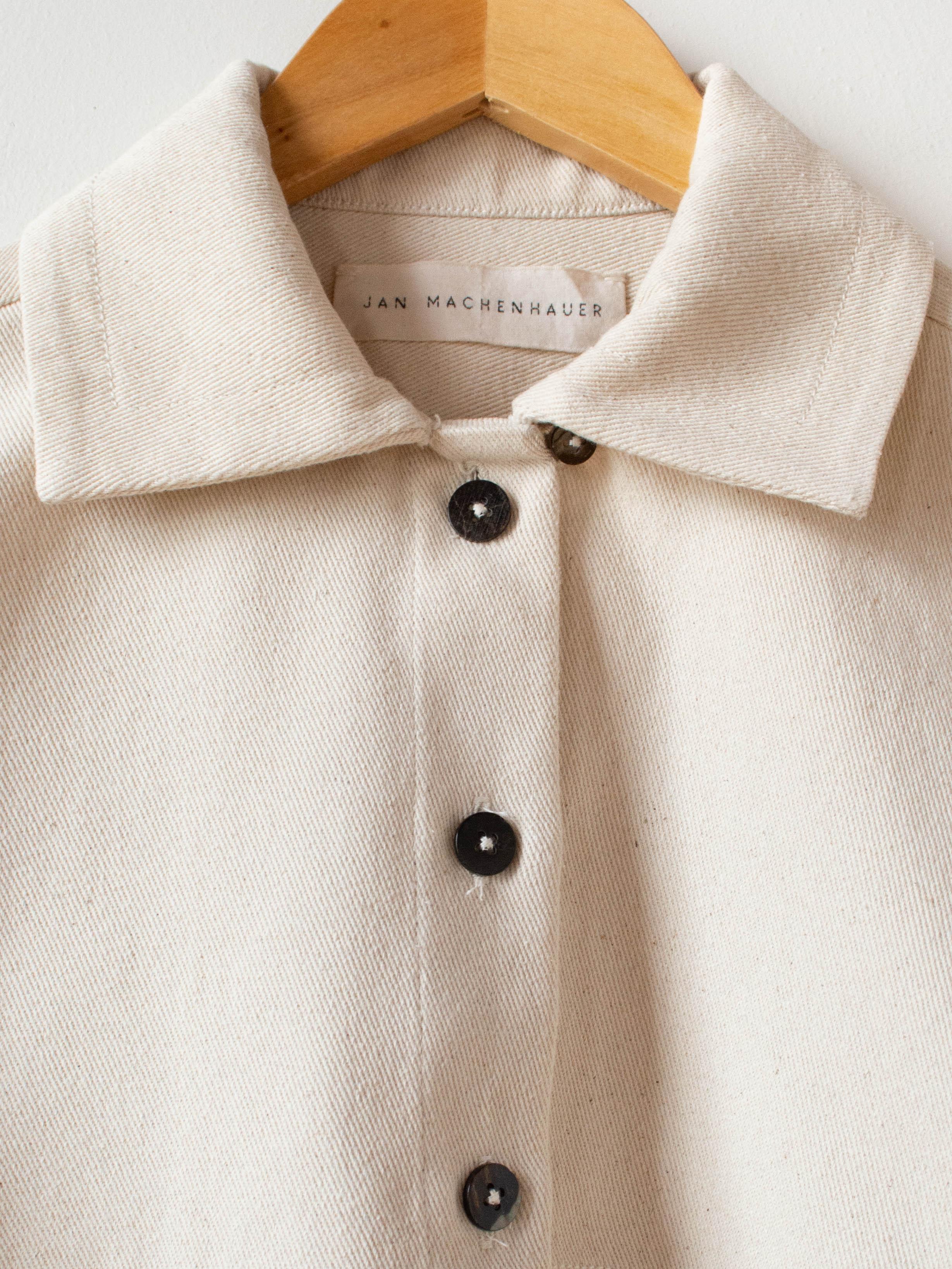 Namu Shop - Jan Machenhauer Kelly Shirt Jacket - Natural Cotton Twill