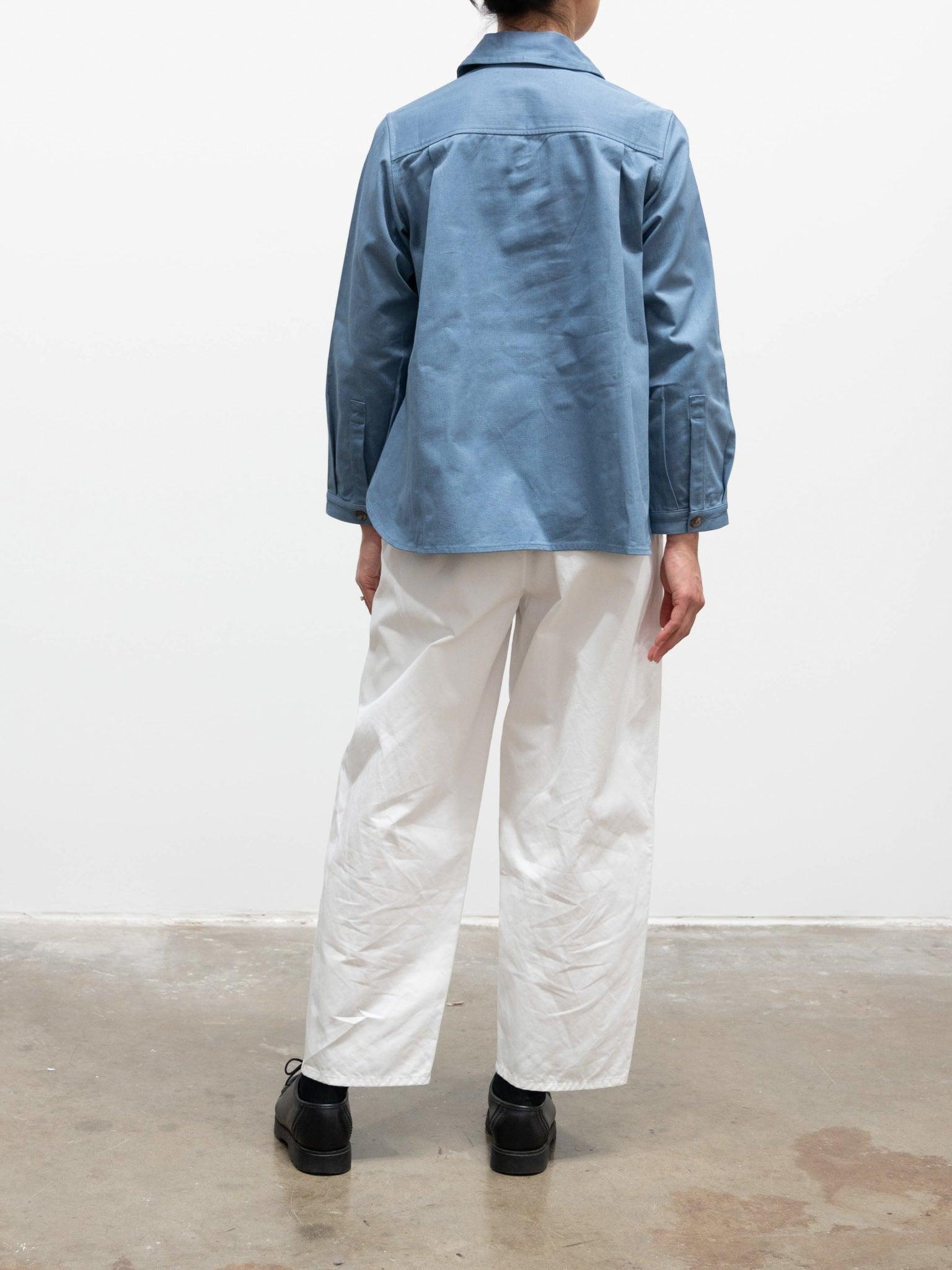 Namu Shop - Jan Machenhauer Kim Shirt Jacket - Stormy Cotton Drill