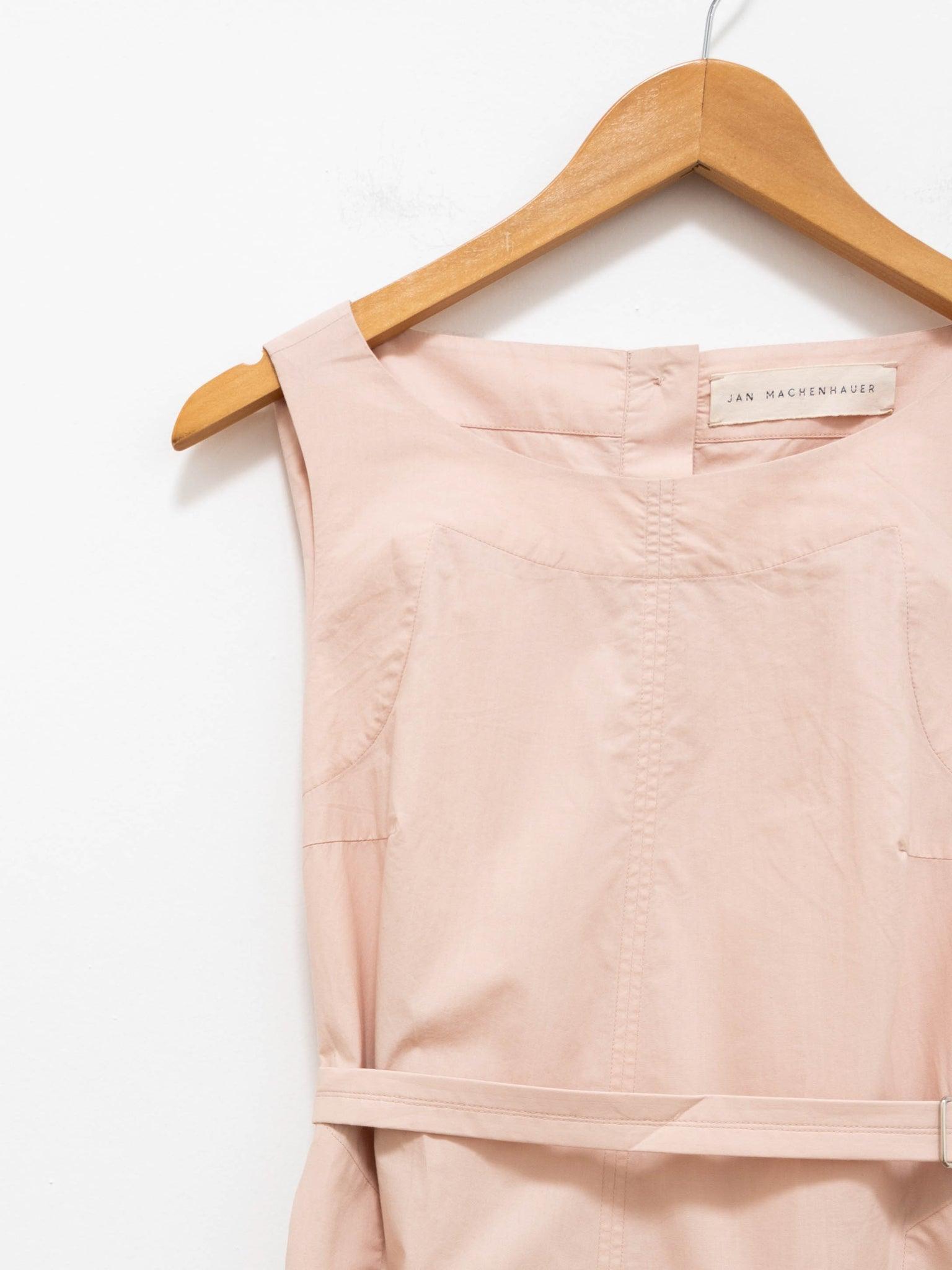 Namu Shop - Jan Machenhauer Lou Dress - Blush Cotton Poplin