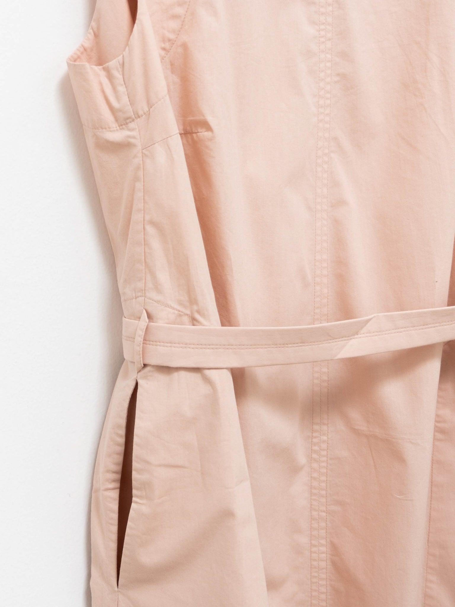 Namu Shop - Jan Machenhauer Lou Dress - Blush Cotton Poplin