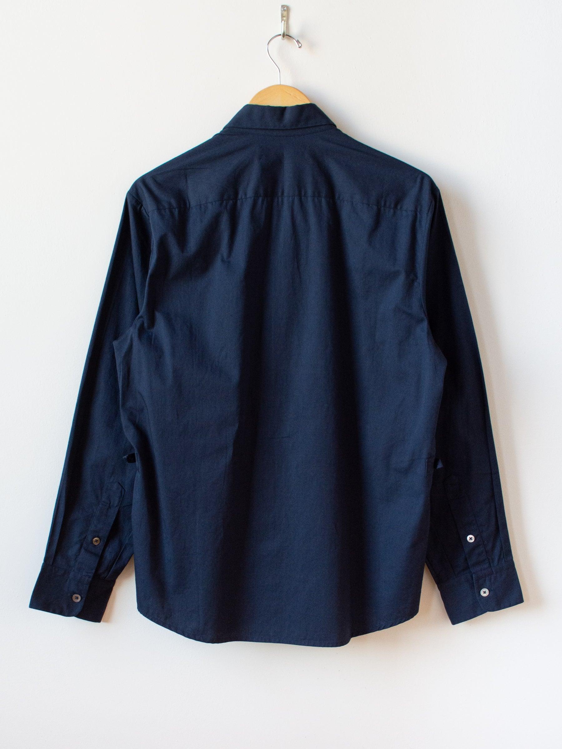 Namu Shop - Jan Machenhauer Paul Shirt - Indigo Cotton Twill
