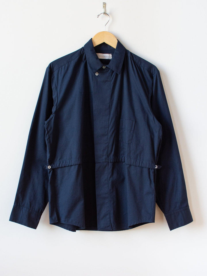 Namu Shop - Jan Machenhauer Paul Shirt - Indigo Cotton Twill