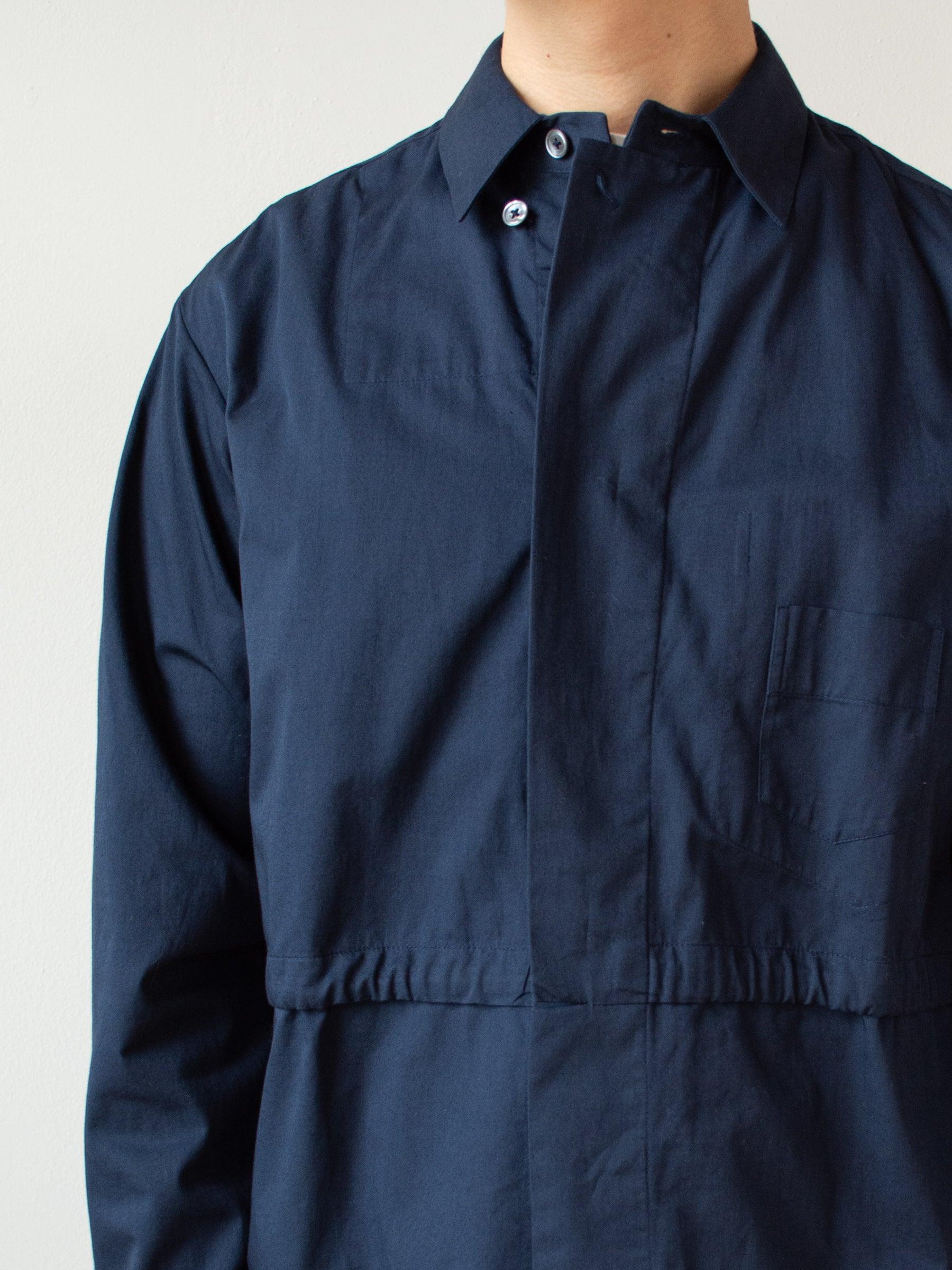 Namu Shop - Jan Machenhauer Paul Shirt - Indigo Cotton Twill