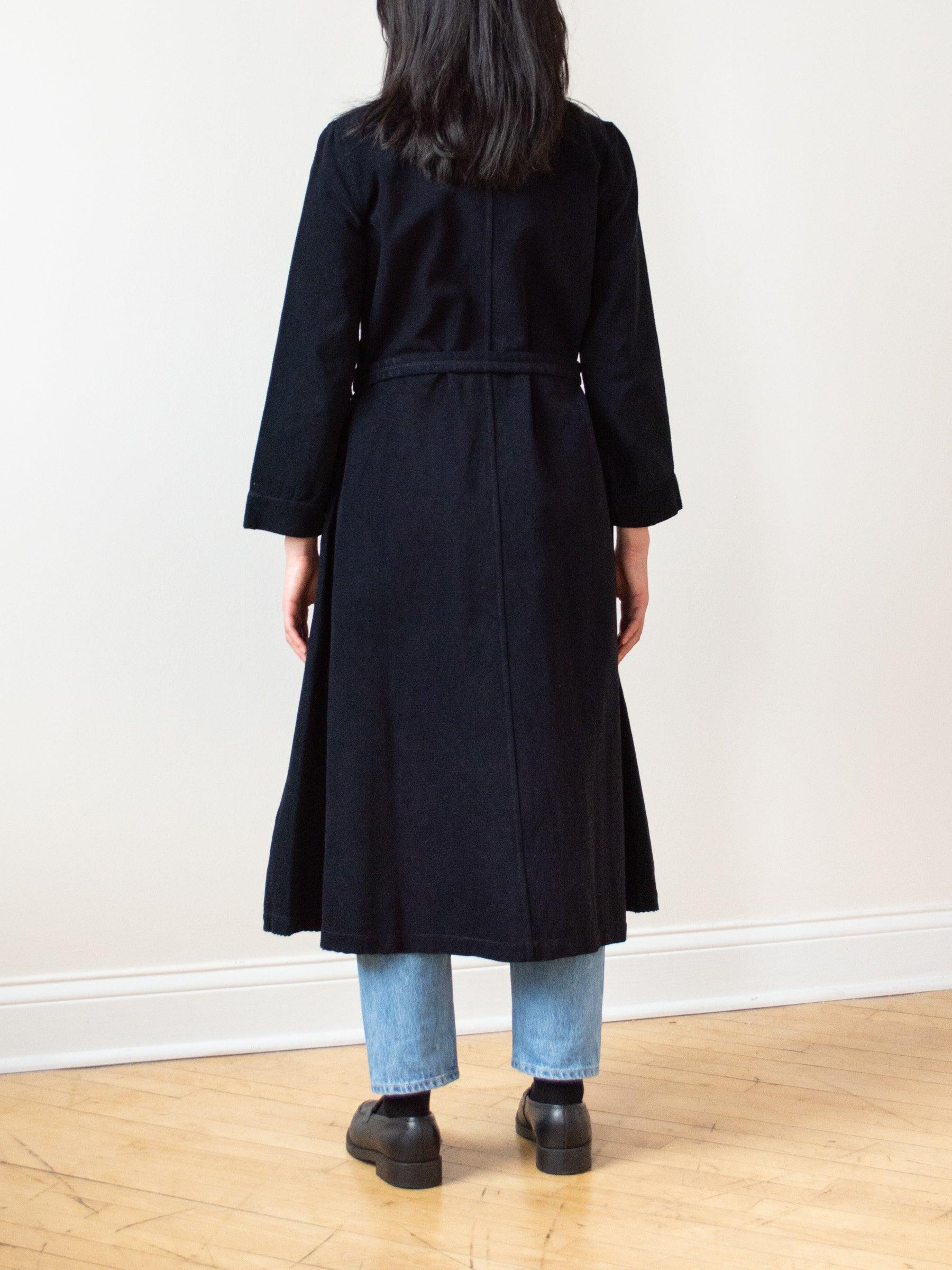 Namu Shop - Jan Machenhauer Tauri Dress - Midnight Blue Cotton Corduroy