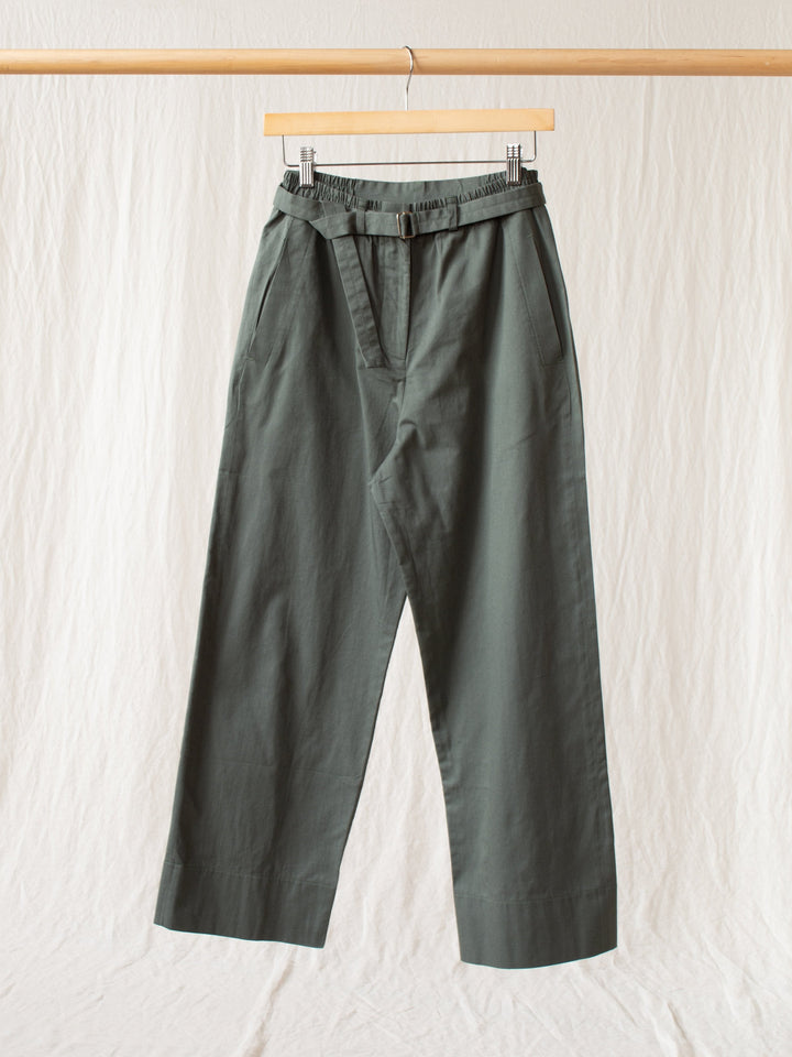 Namu Shop - Jan Machenhauer Teresa Pant with Belt - Sage