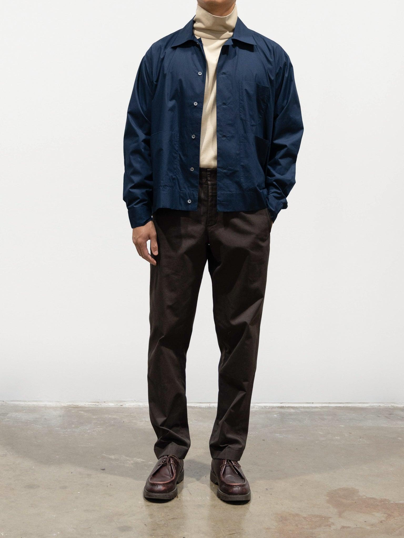 Namu Shop - Jan Machenhauer Tom Pants - Coffee Cotton Drill