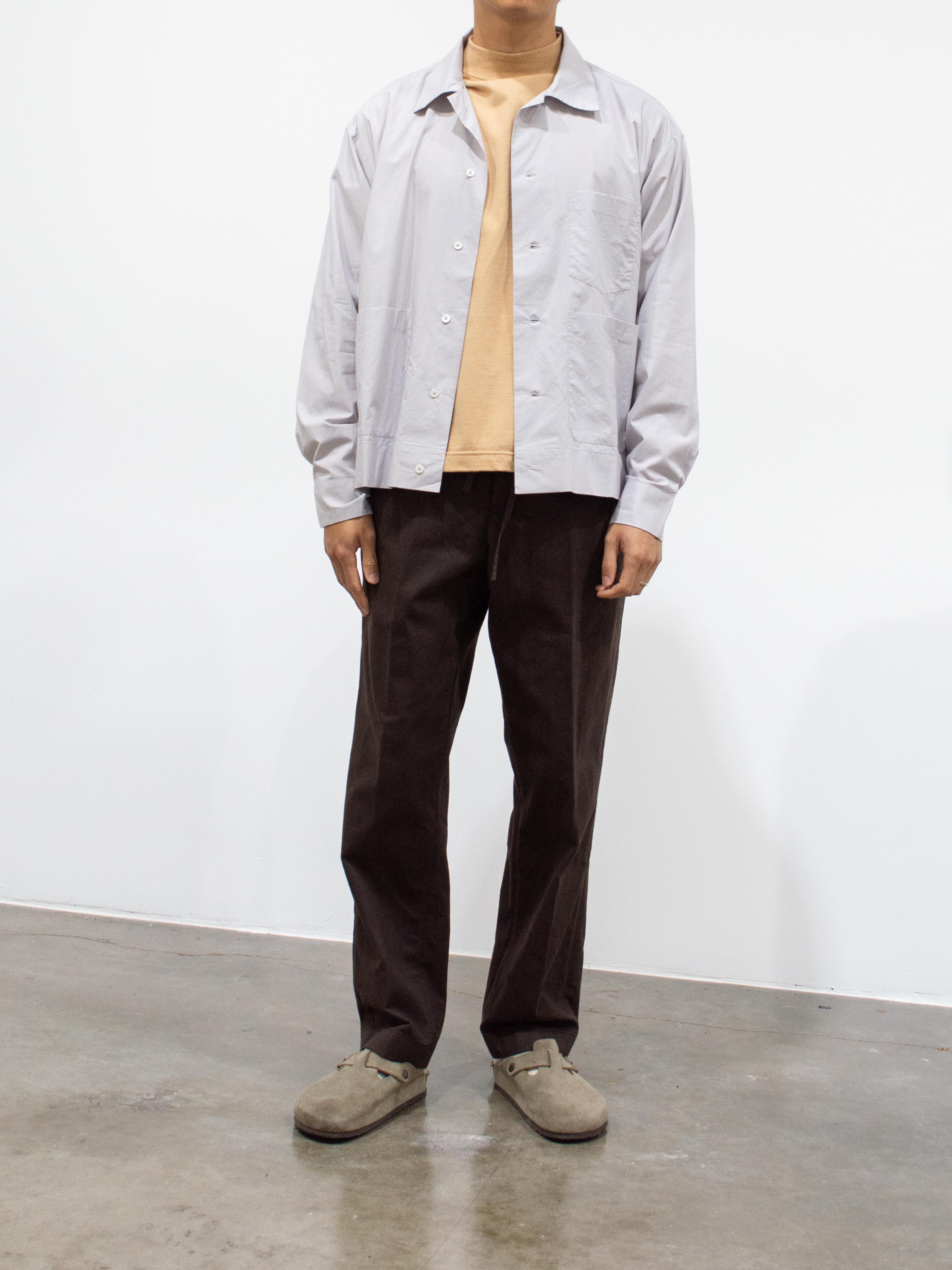 Namu Shop - Jan Machenhauer Tom Pants - Coffee Cotton Drill