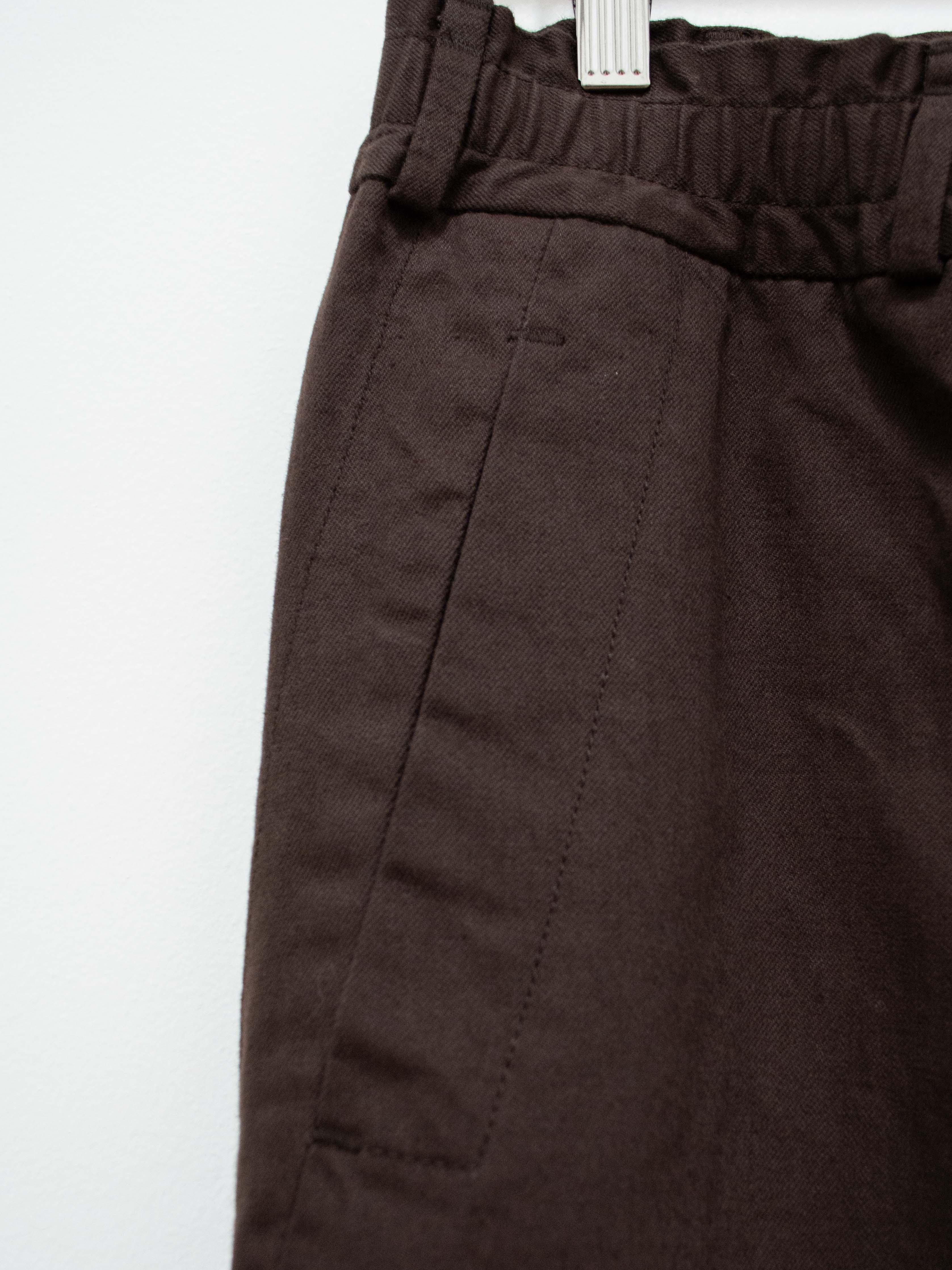 Namu Shop - Jan Machenhauer Tom Pants - Coffee Cotton Drill