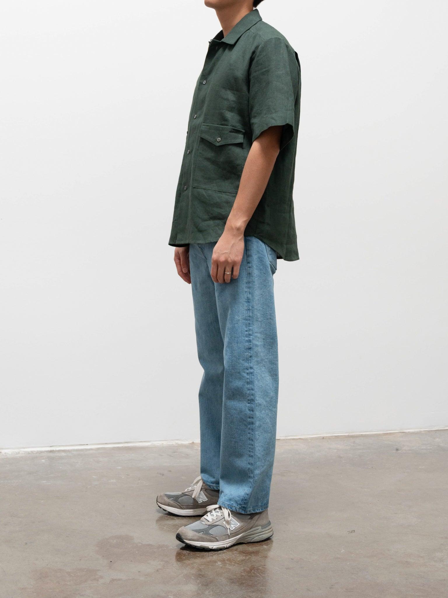 Namu Shop - Jan Machenhauer Zane Shirt - Forest Linen