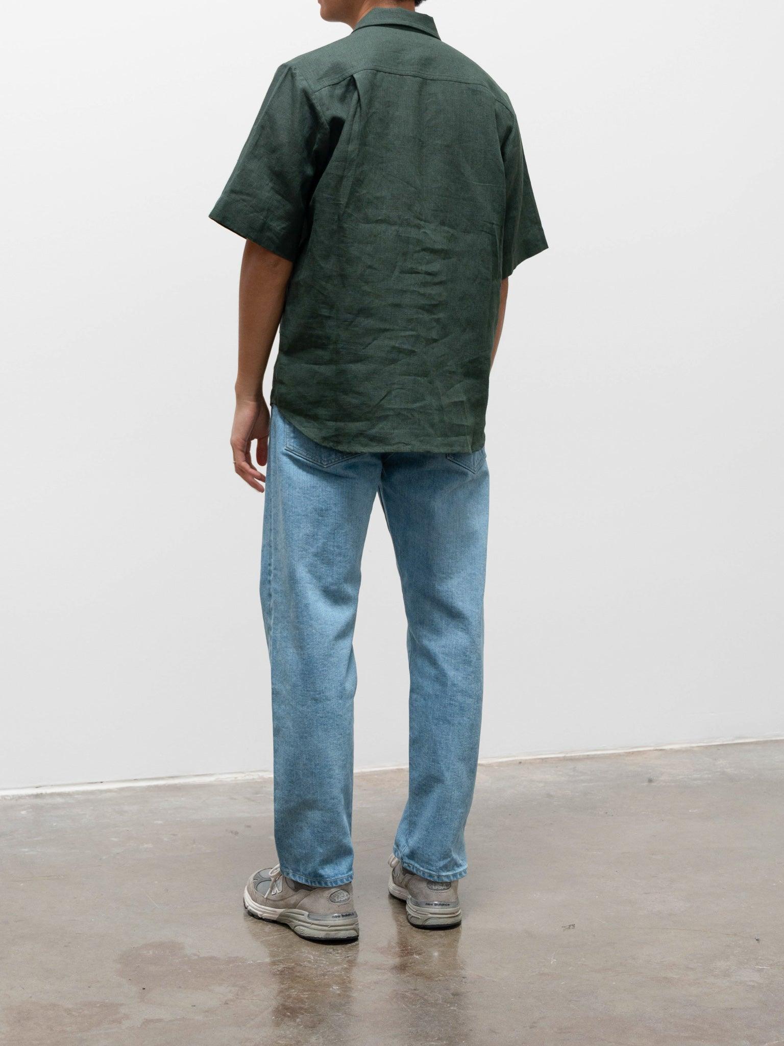 Namu Shop - Jan Machenhauer Zane Shirt - Forest Linen