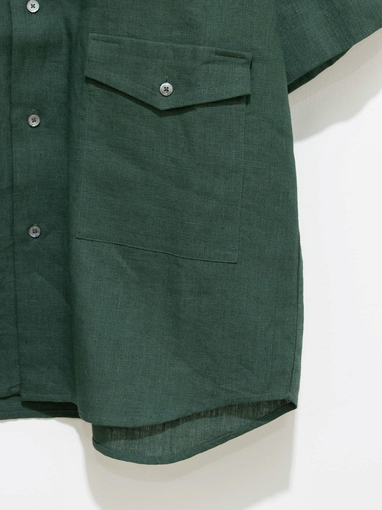 Namu Shop - Jan Machenhauer Zane Shirt - Forest Linen