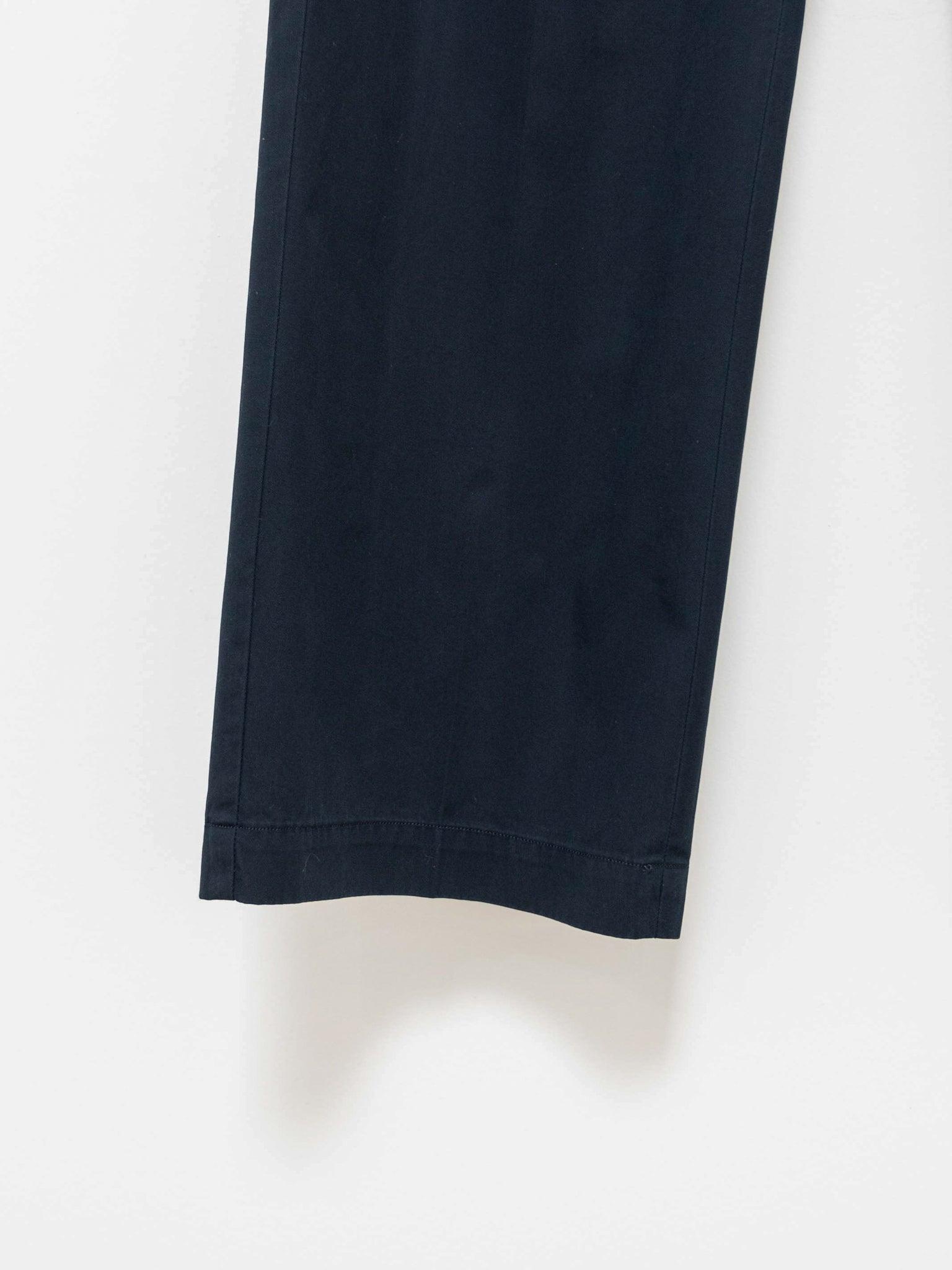 Namu Shop - Kaptain Sunshine 2 Pleat Straight Trousers - Navy