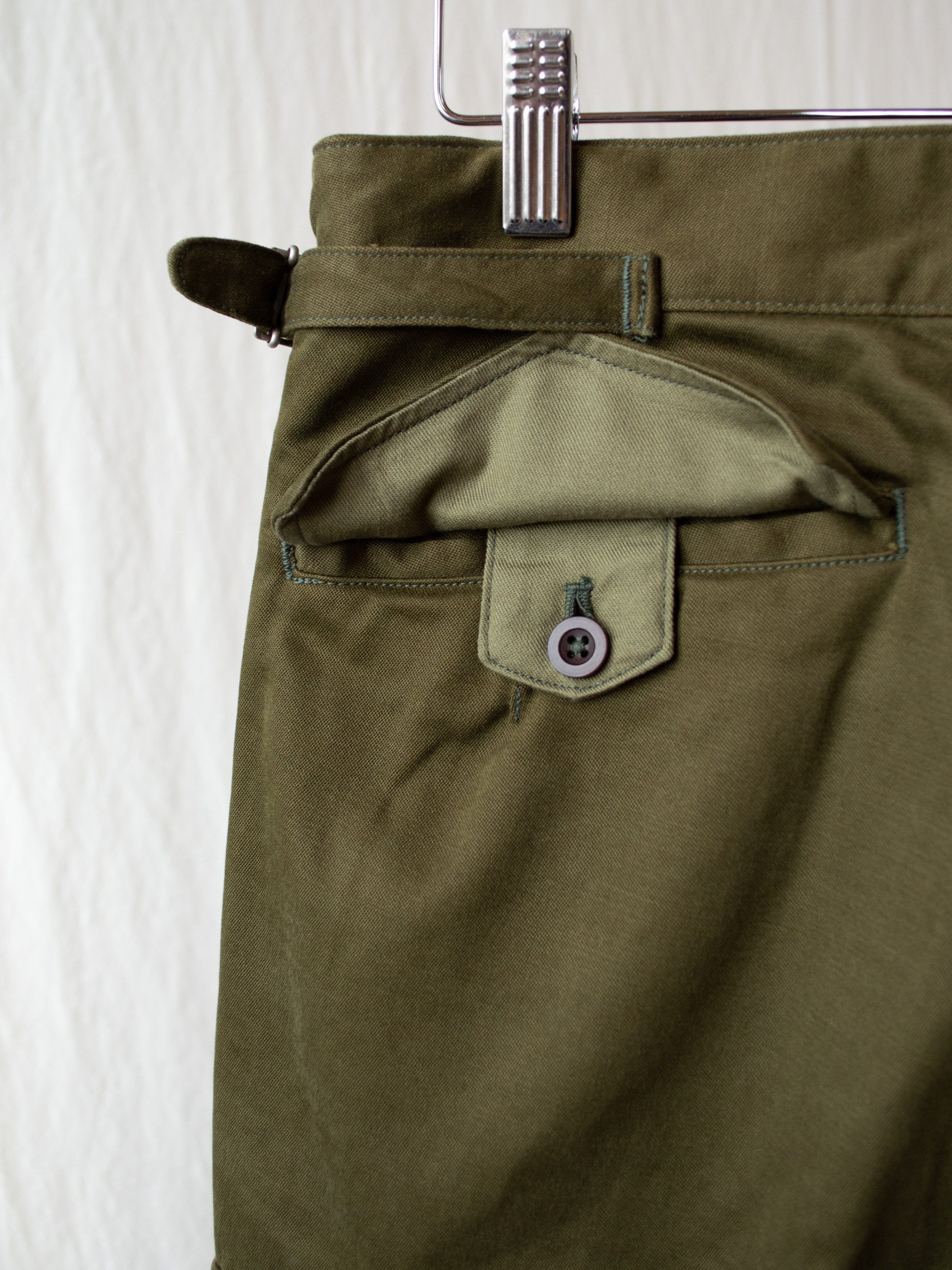 Namu Shop - Kaptain Sunshine Army Cargo Pants - Olive