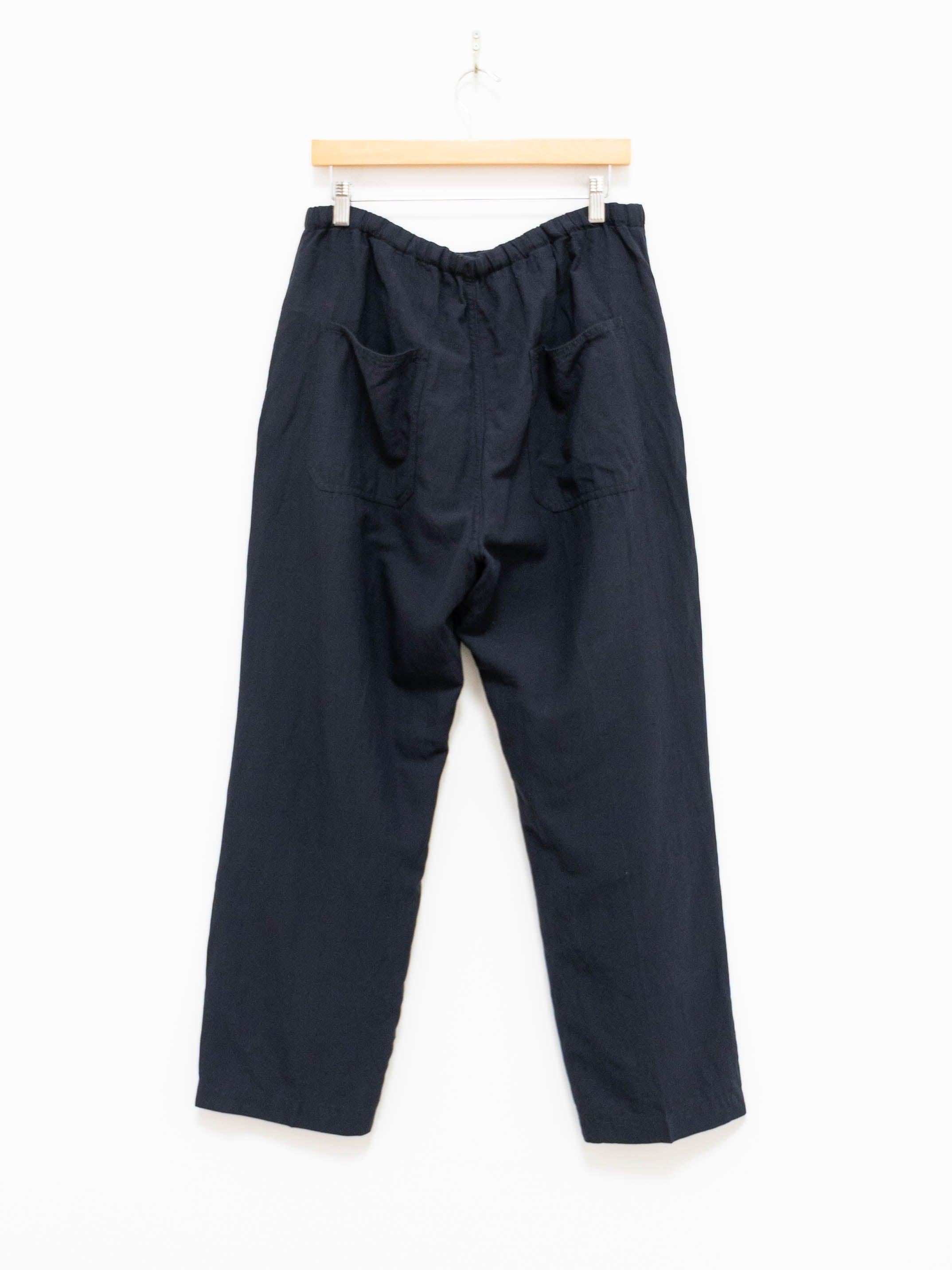 Namu Shop - Kaptain Sunshine Co/Li/Silk Safari Mesh Easy Pants - Navy