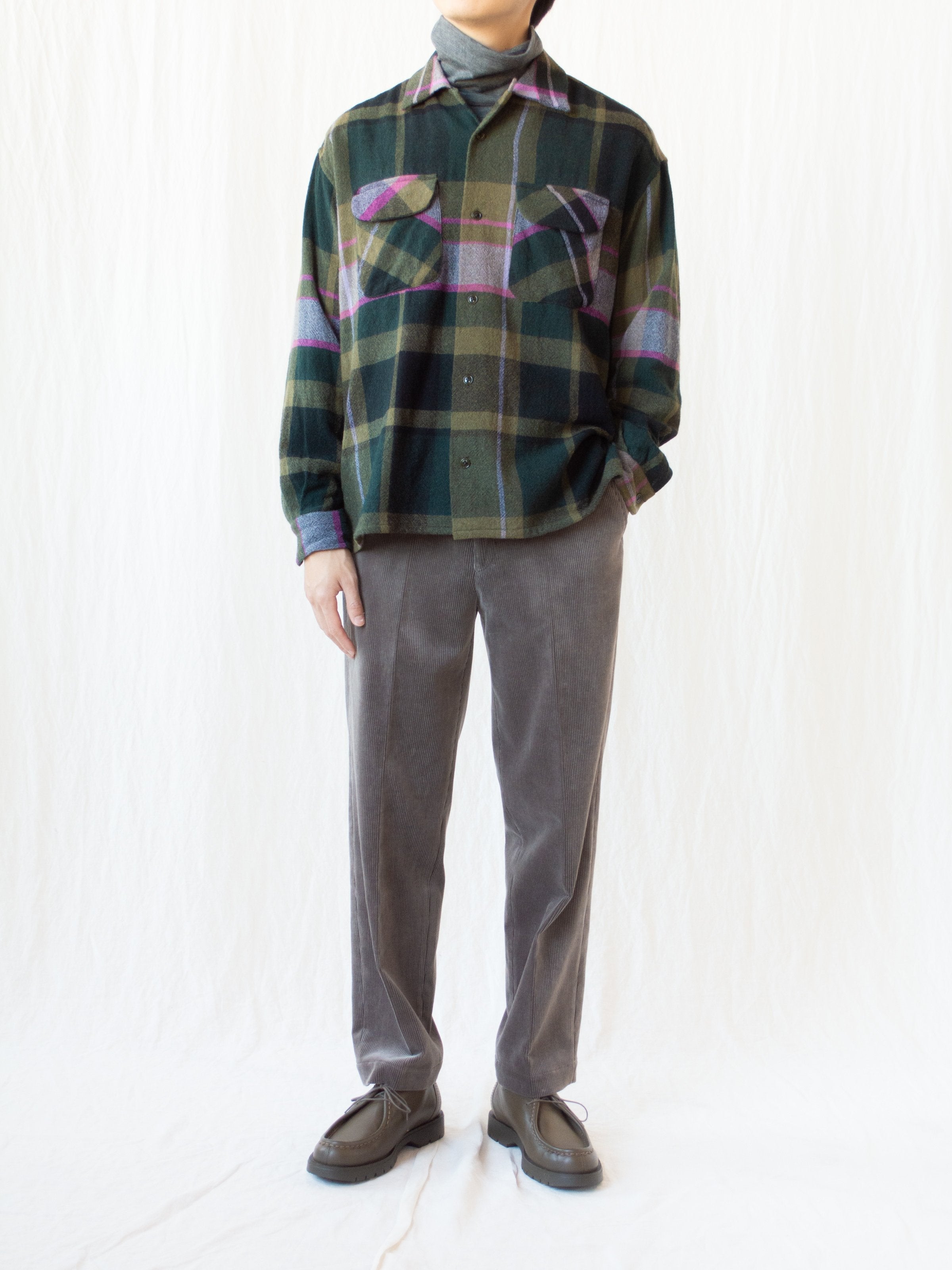 Namu Shop - Kaptain Sunshine Corduroy Trousers - Gray