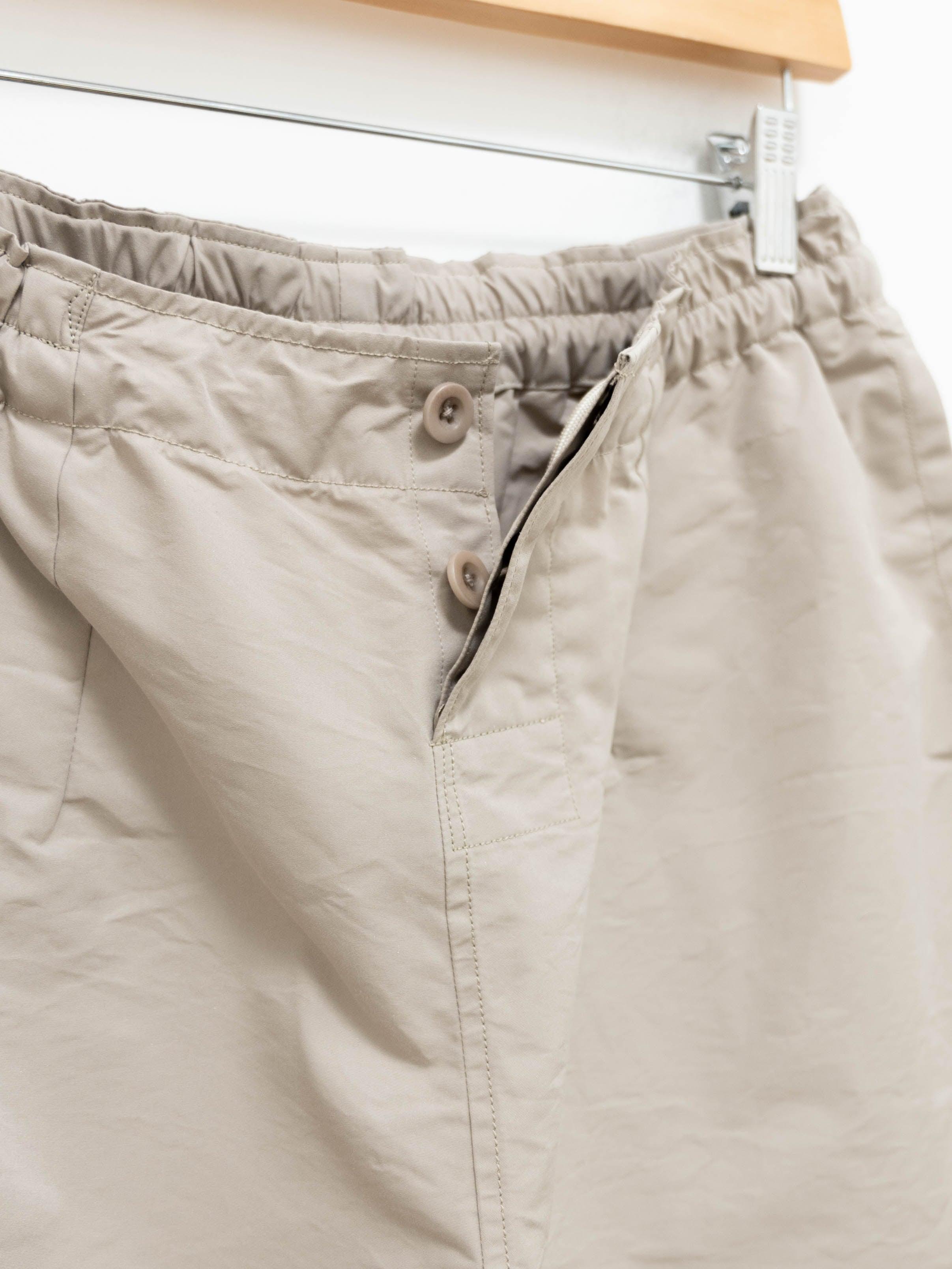 Namu Shop - Kaptain Sunshine C/P Water Repellent Trainer Shorts - Taupe