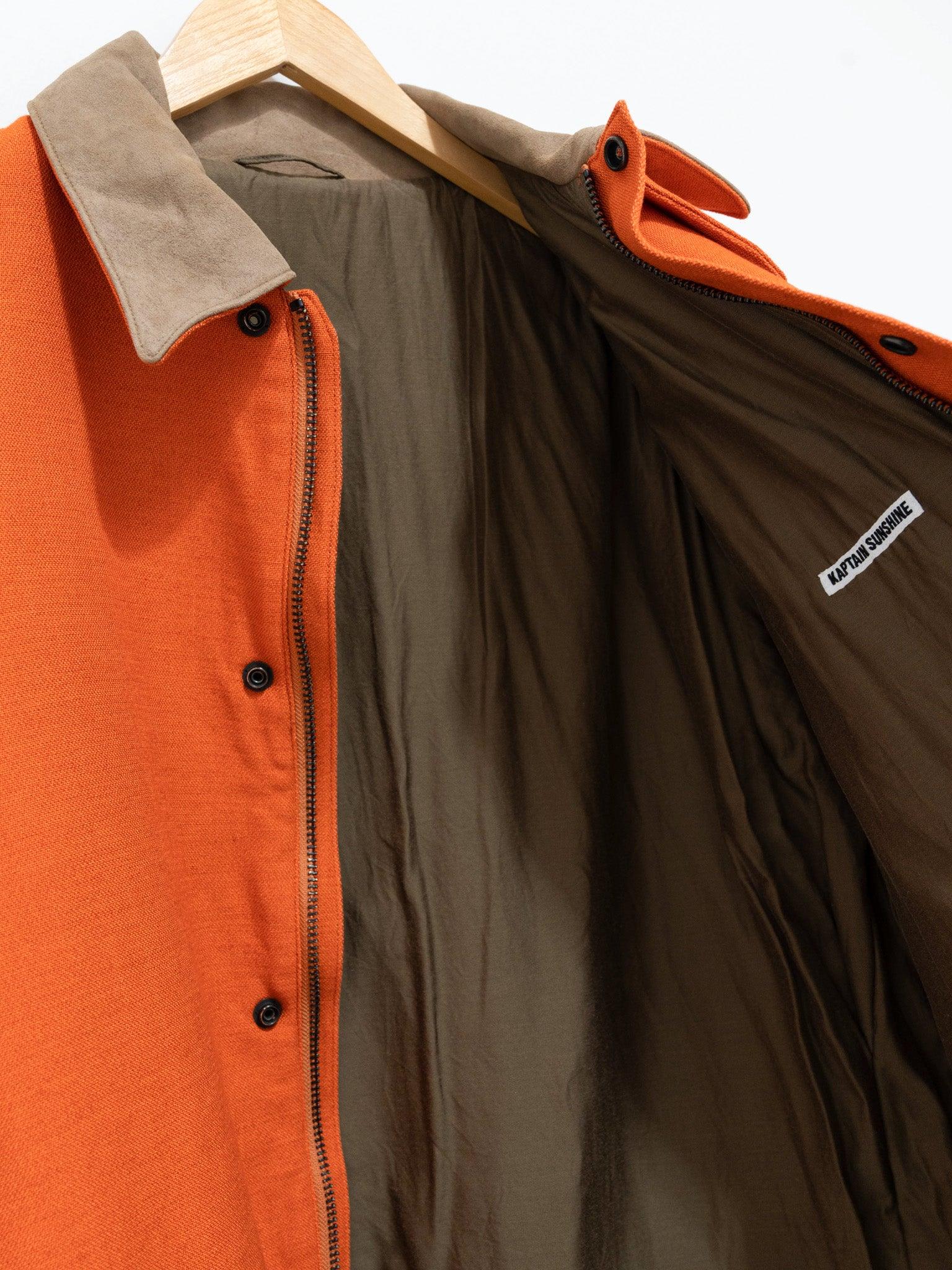 Namu Shop - Kaptain Sunshine Duck Chore Jacket - Orange