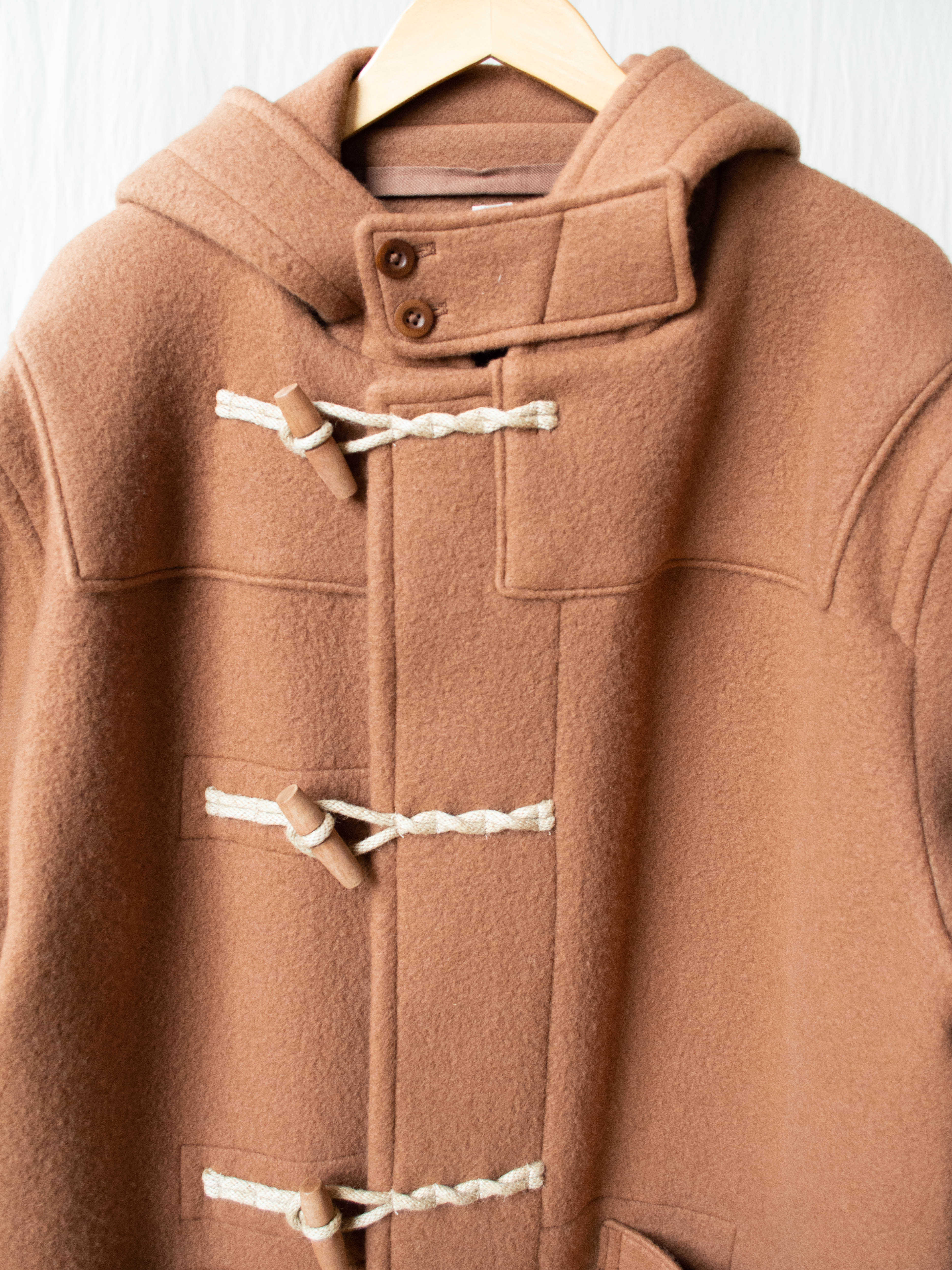 Namu Shop - Kaptain Sunshine Duffle Coat - Red Brown