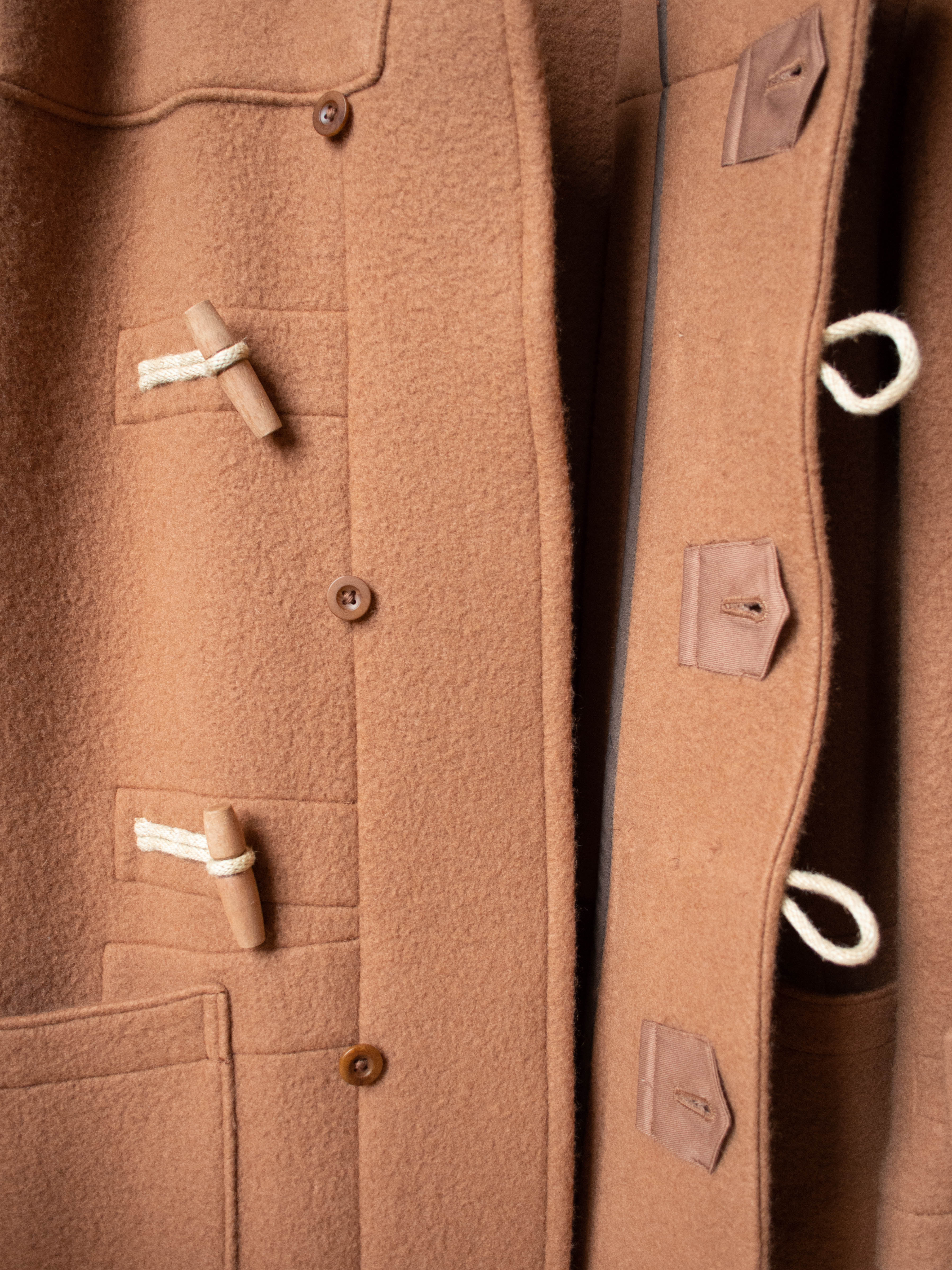 Namu Shop - Kaptain Sunshine Duffle Coat - Red Brown