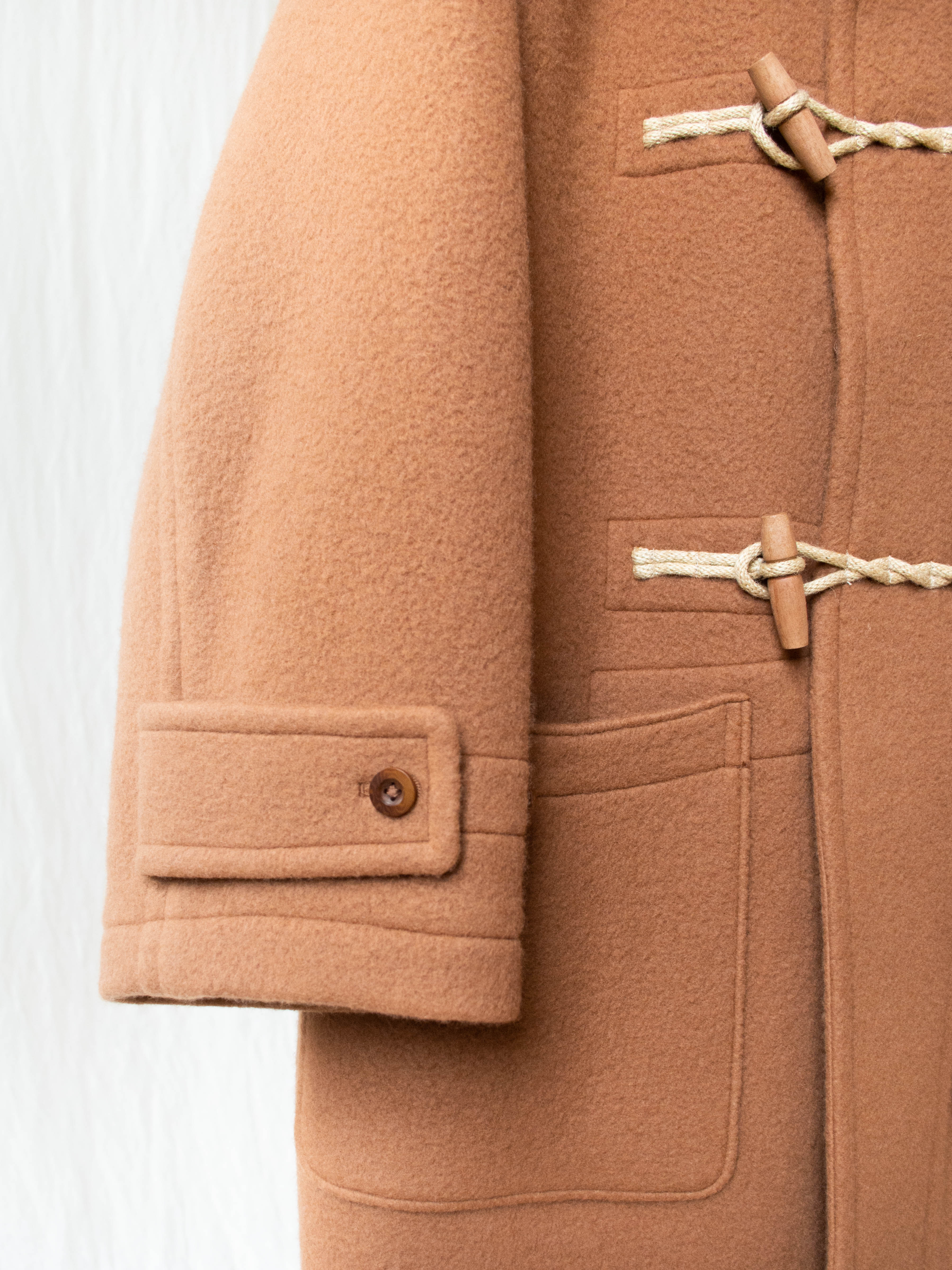 Namu Shop - Kaptain Sunshine Duffle Coat - Red Brown