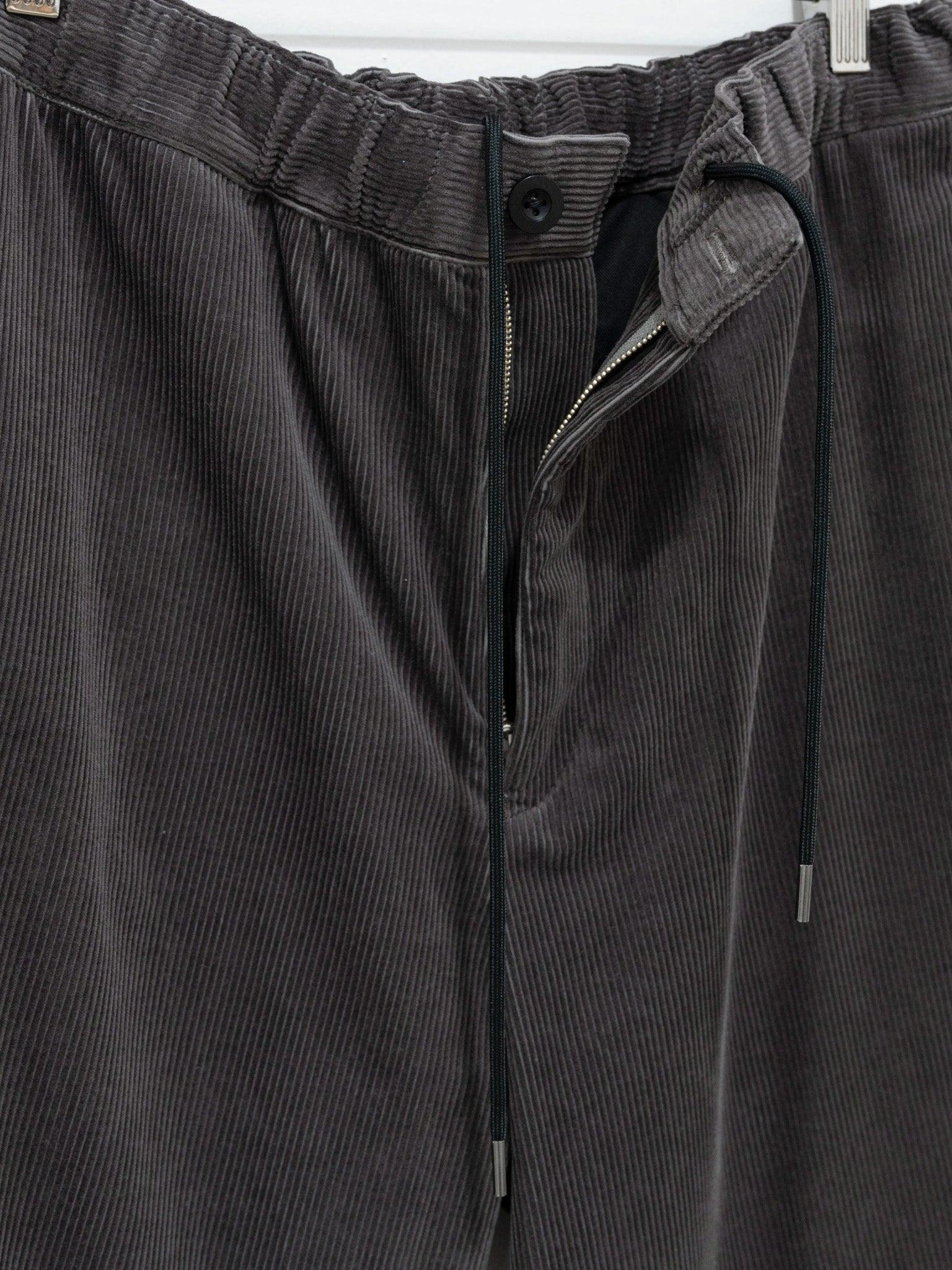 Namu Shop - Kaptain Sunshine Easy Corduroy Slacks - Gray