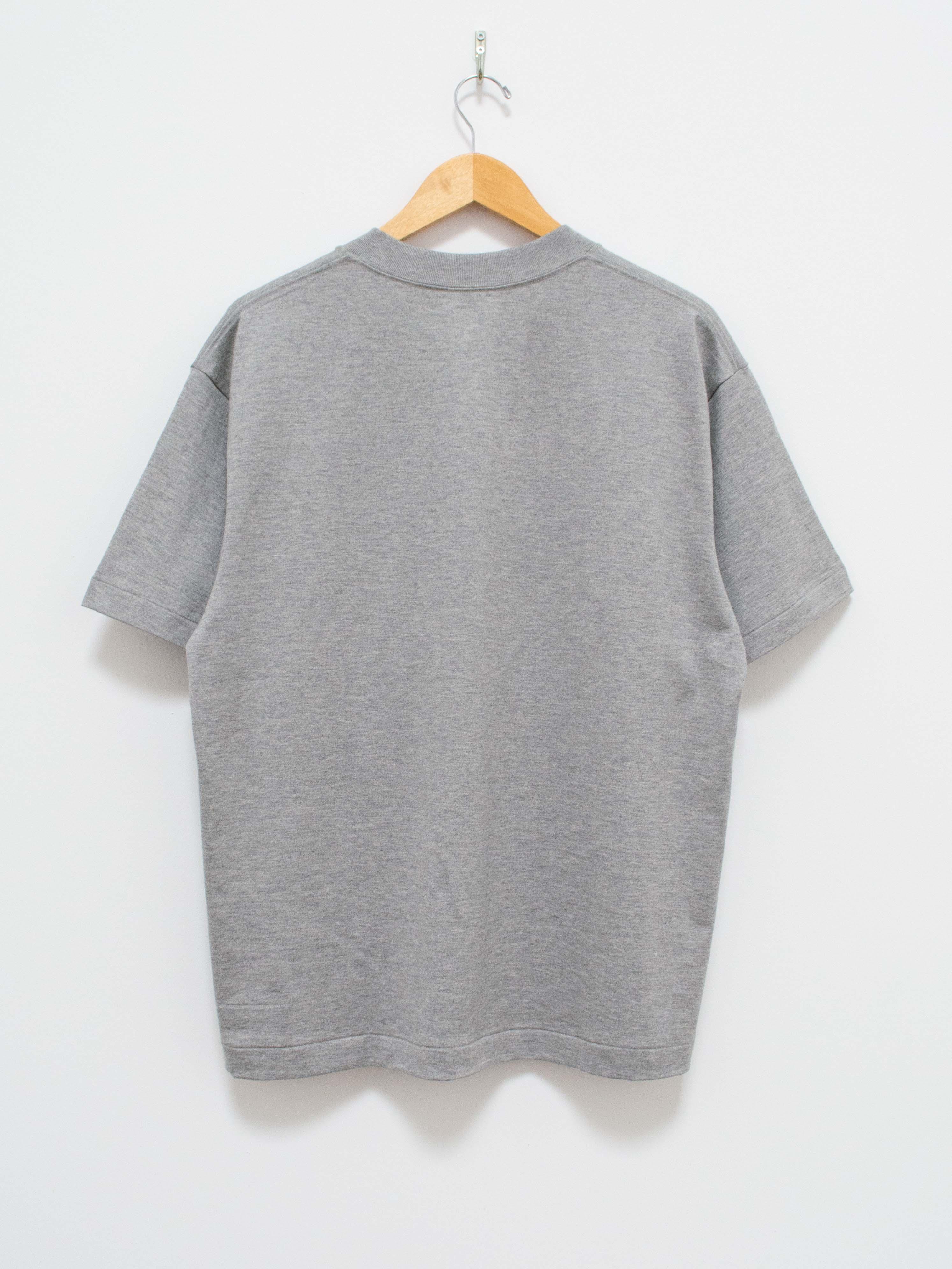 Namu Shop - Kaptain Sunshine Heavy Suvin Supima Tube Pocket Tee - Feather Gray