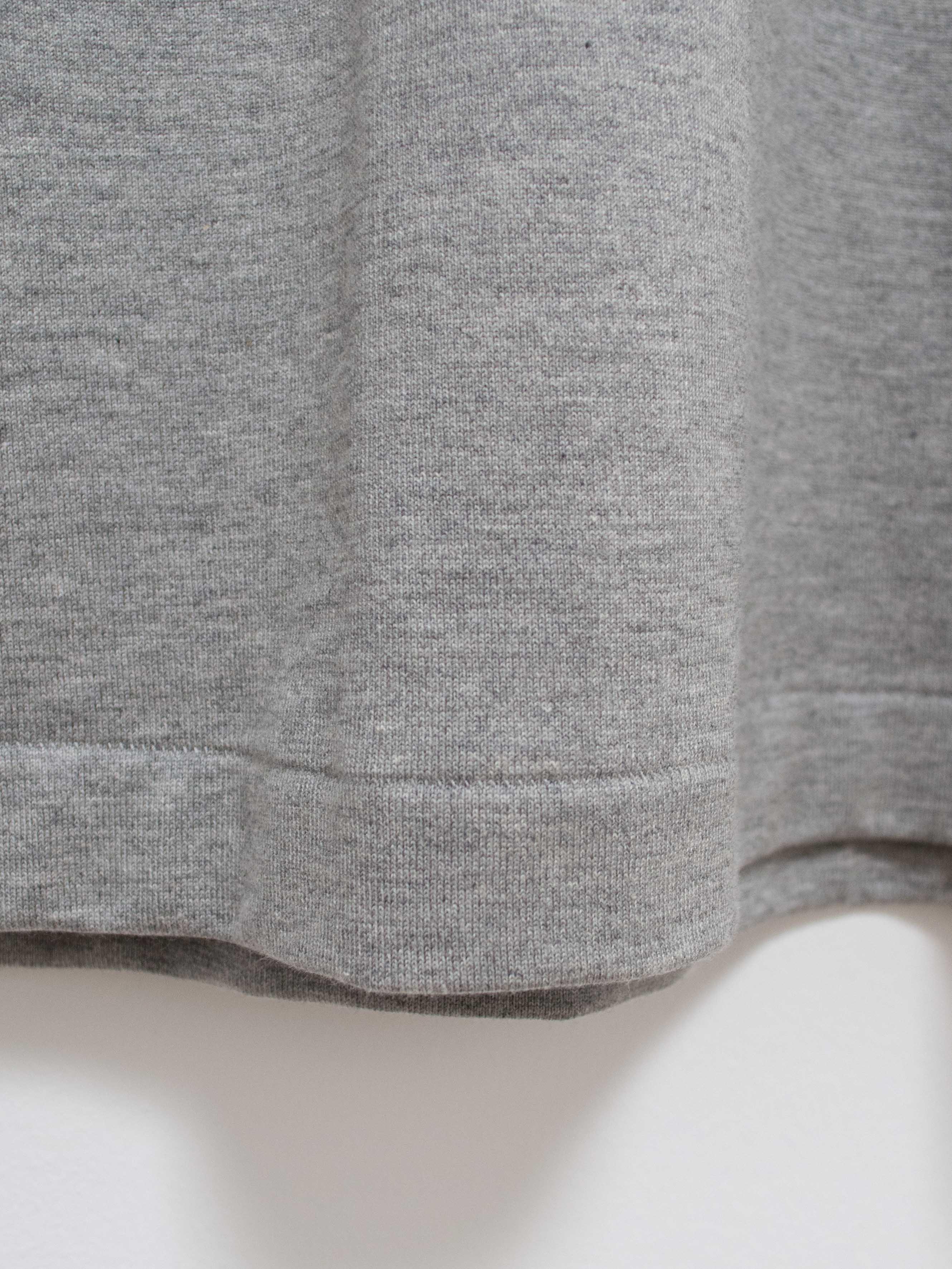 Namu Shop - Kaptain Sunshine Heavy Suvin Supima Tube Pocket Tee - Feather Gray