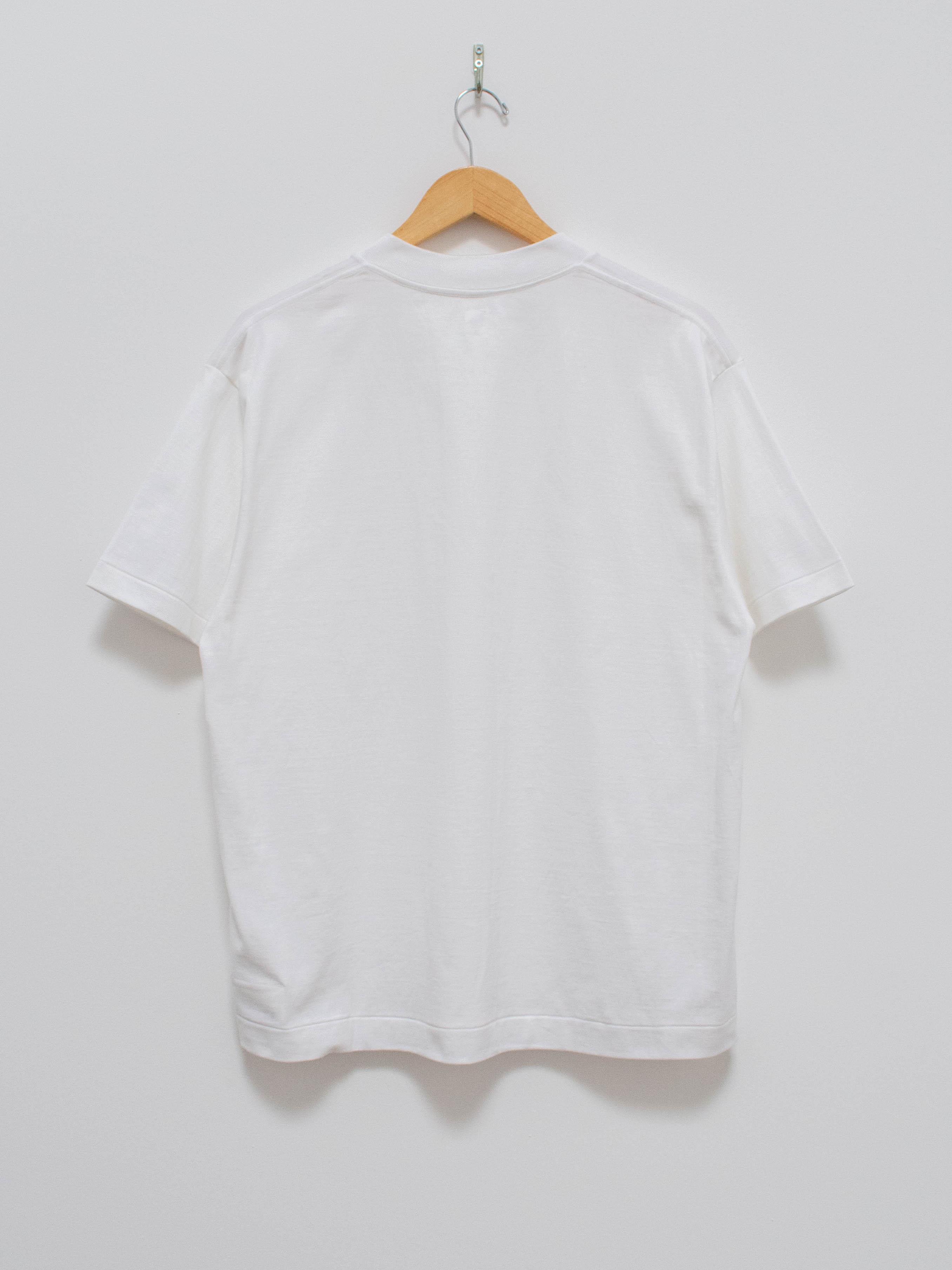 Namu Shop - Kaptain Sunshine Heavy Suvin Supima Tube Pocket Tee - White