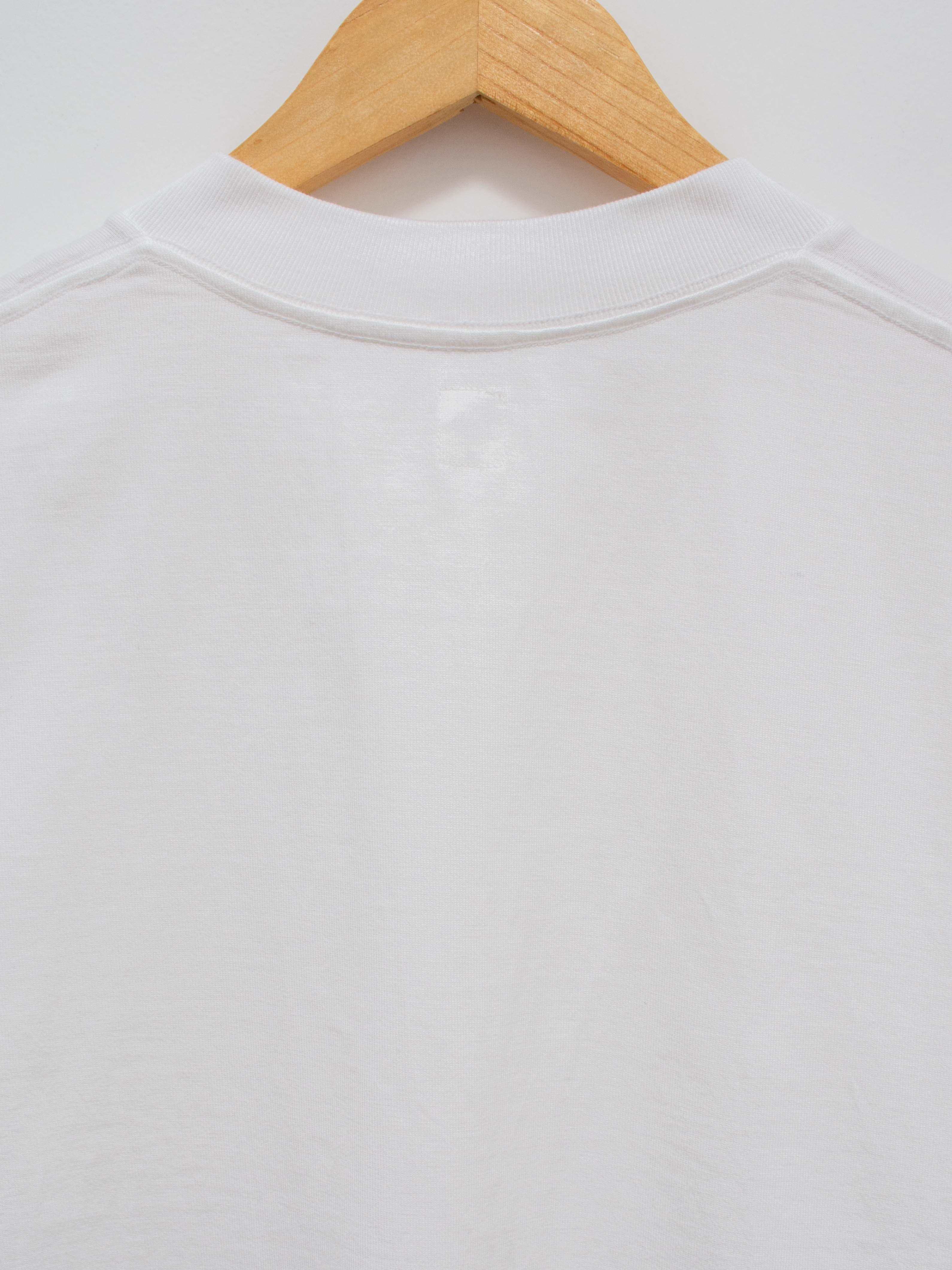 Namu Shop - Kaptain Sunshine Heavy Suvin Supima Tube Pocket Tee - White