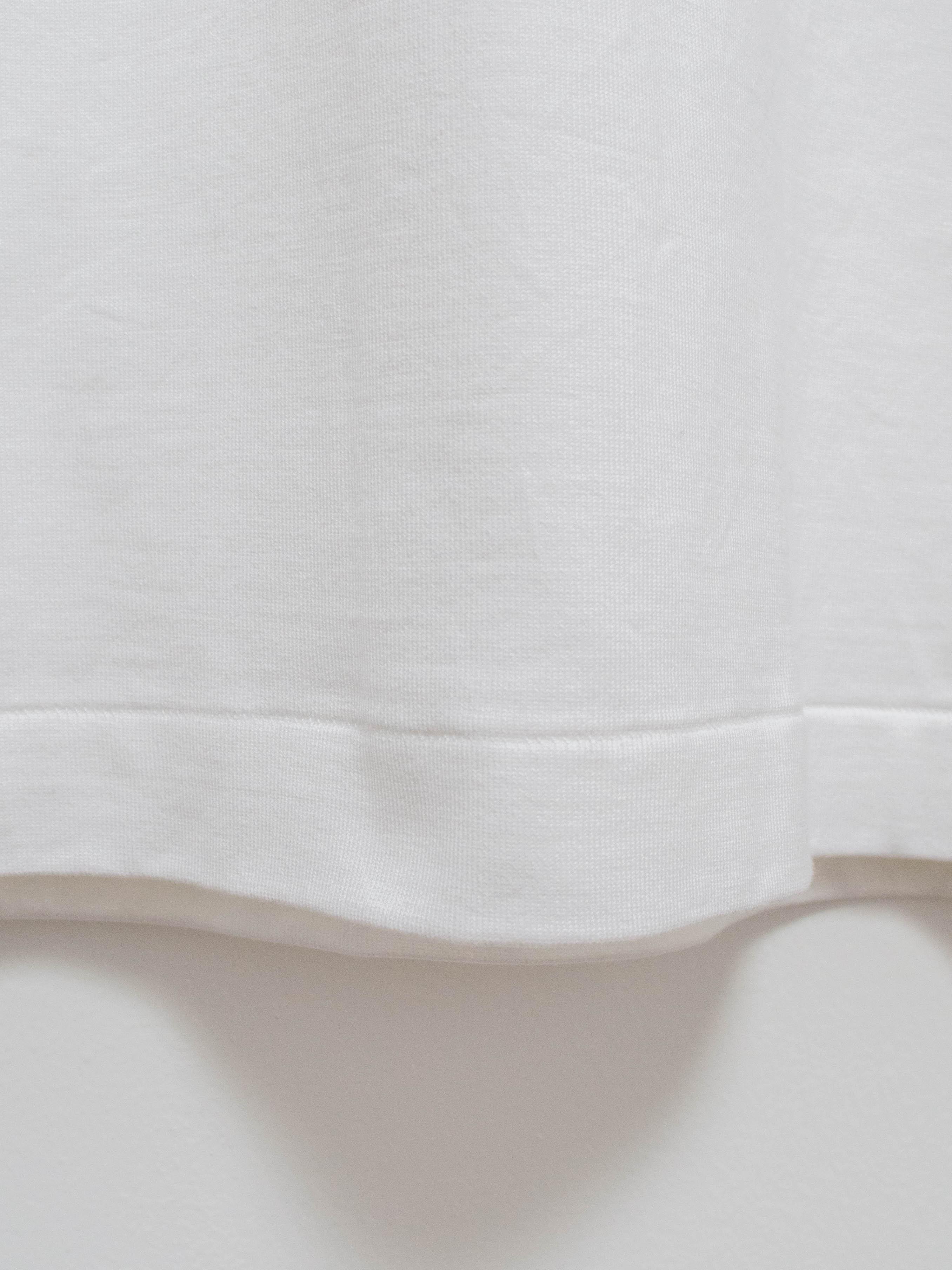Namu Shop - Kaptain Sunshine Heavy Suvin Supima Tube Pocket Tee - White