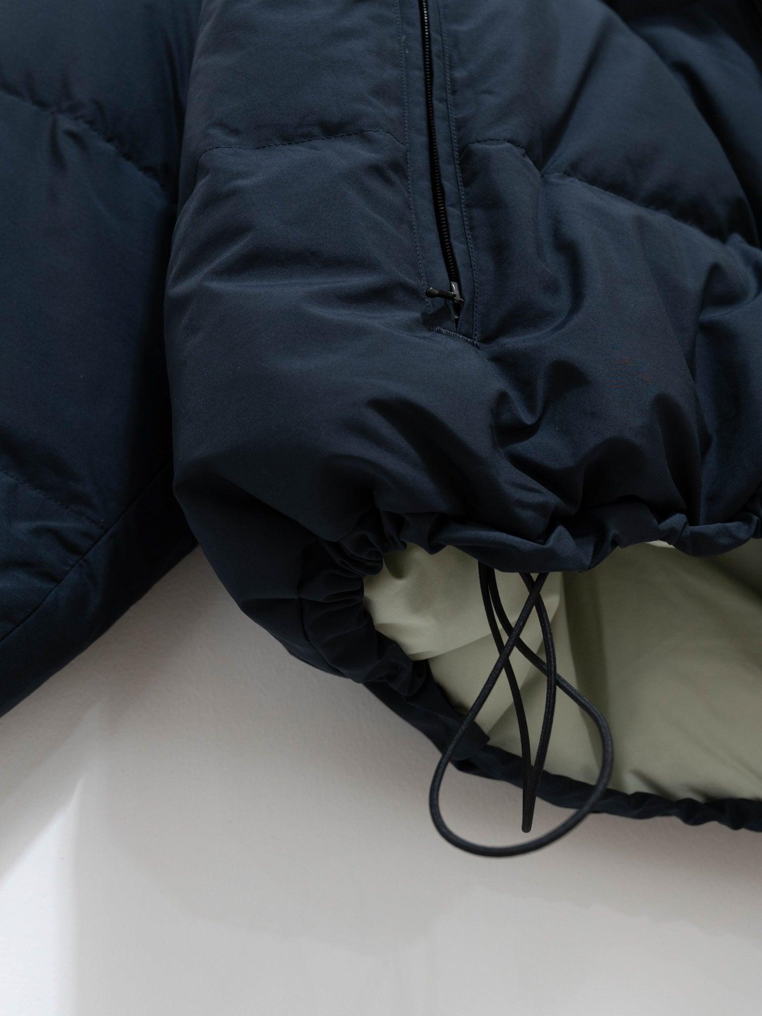 Namu Shop - Kaptain Sunshine Reversible Mont Blanc Puffer Down Jacket - Navy/Mint