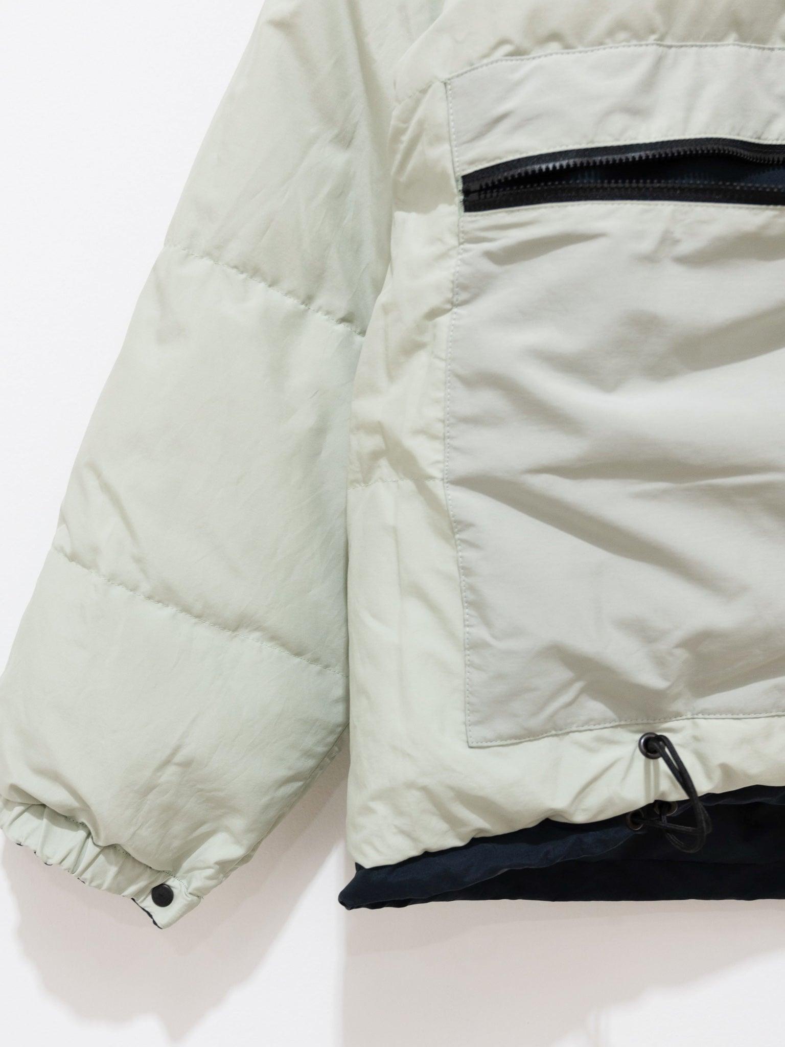 Namu Shop - Kaptain Sunshine Reversible Mont Blanc Puffer Down Jacket - Navy/Mint