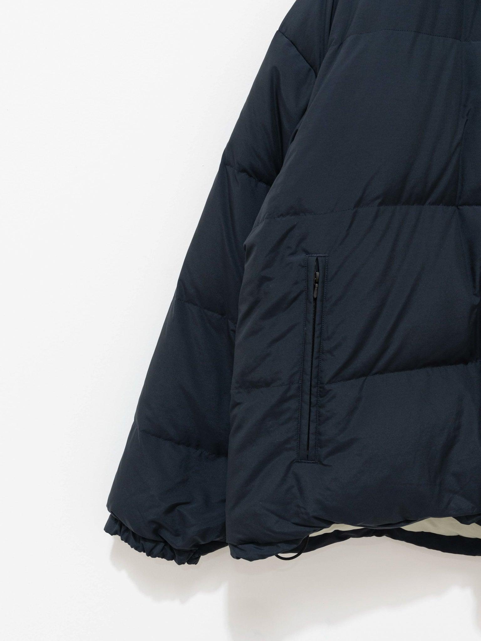 Namu Shop - Kaptain Sunshine Reversible Mont Blanc Puffer Down Jacket - Navy/Mint
