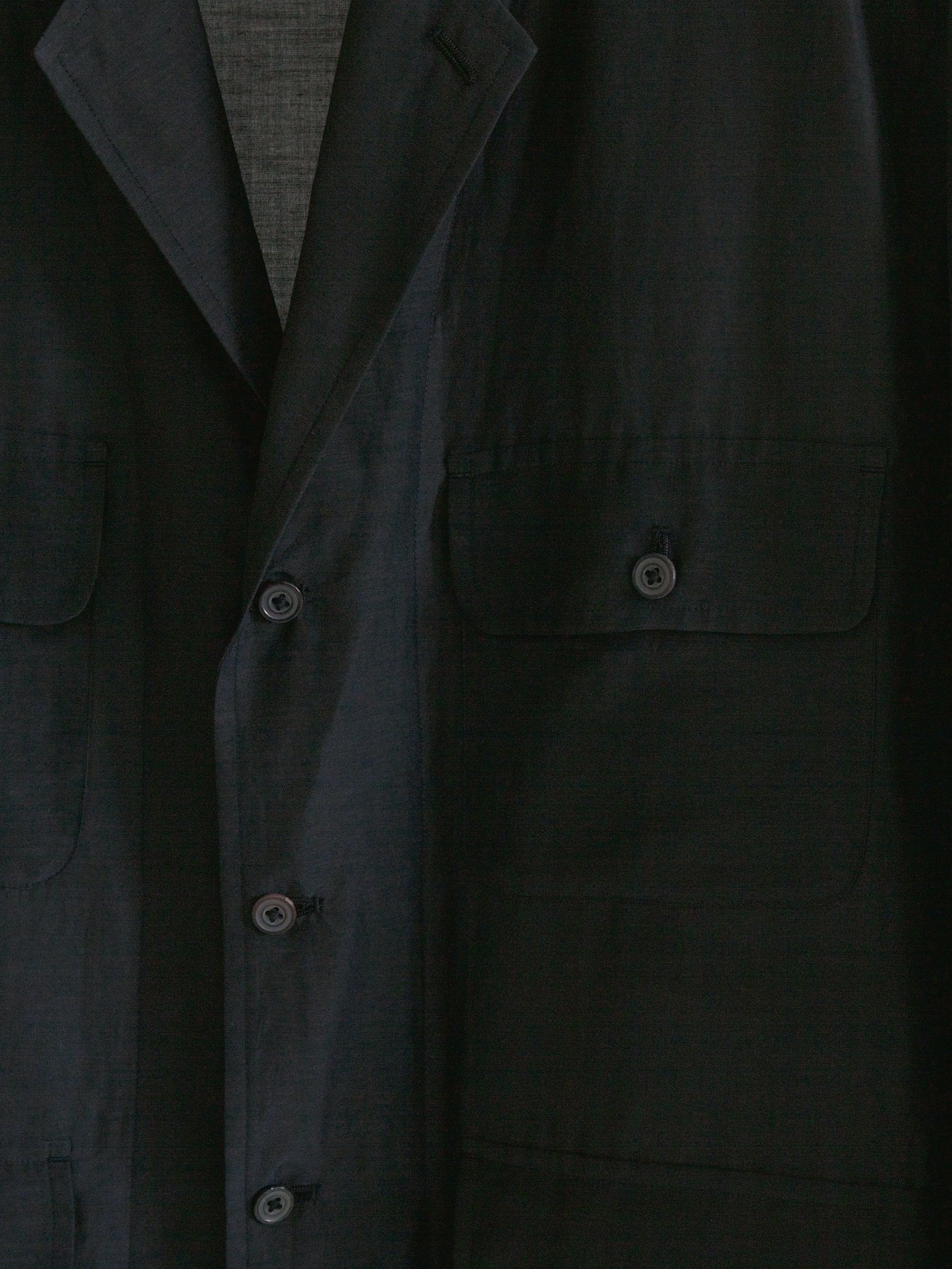 Namu Shop - Kaptain Sunshine Safari Shirt Jacket - Silk Li / Co Black