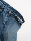 Namu Shop - Kaptain Sunshine Skateshoe Cut Denim Pants - Indigo Vintage Wash