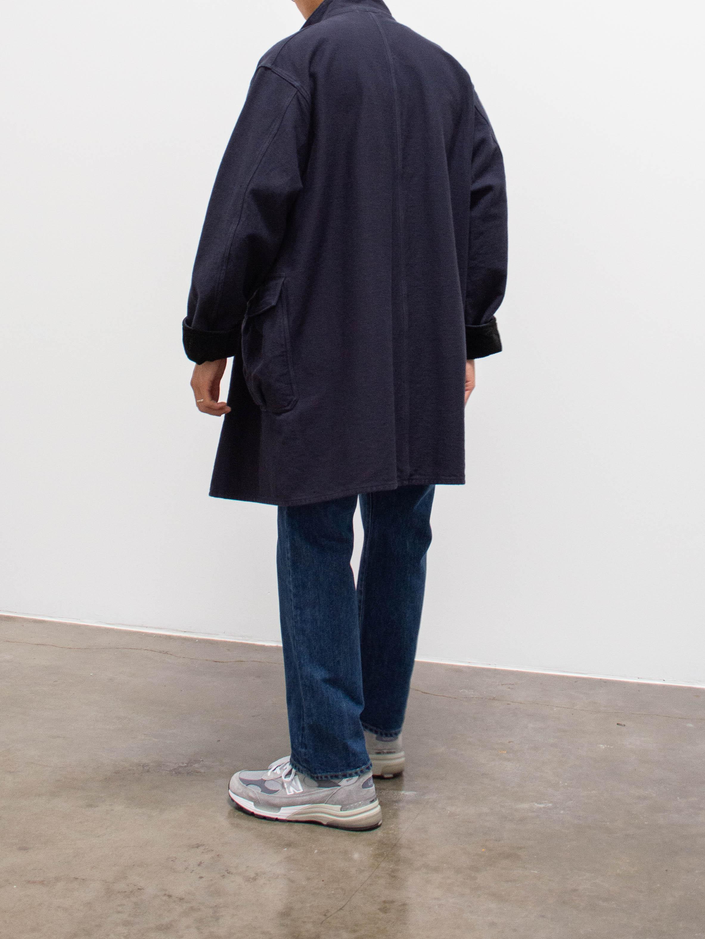 Namu Shop - Kaptain Sunshine Stand Collar Coat - Navy