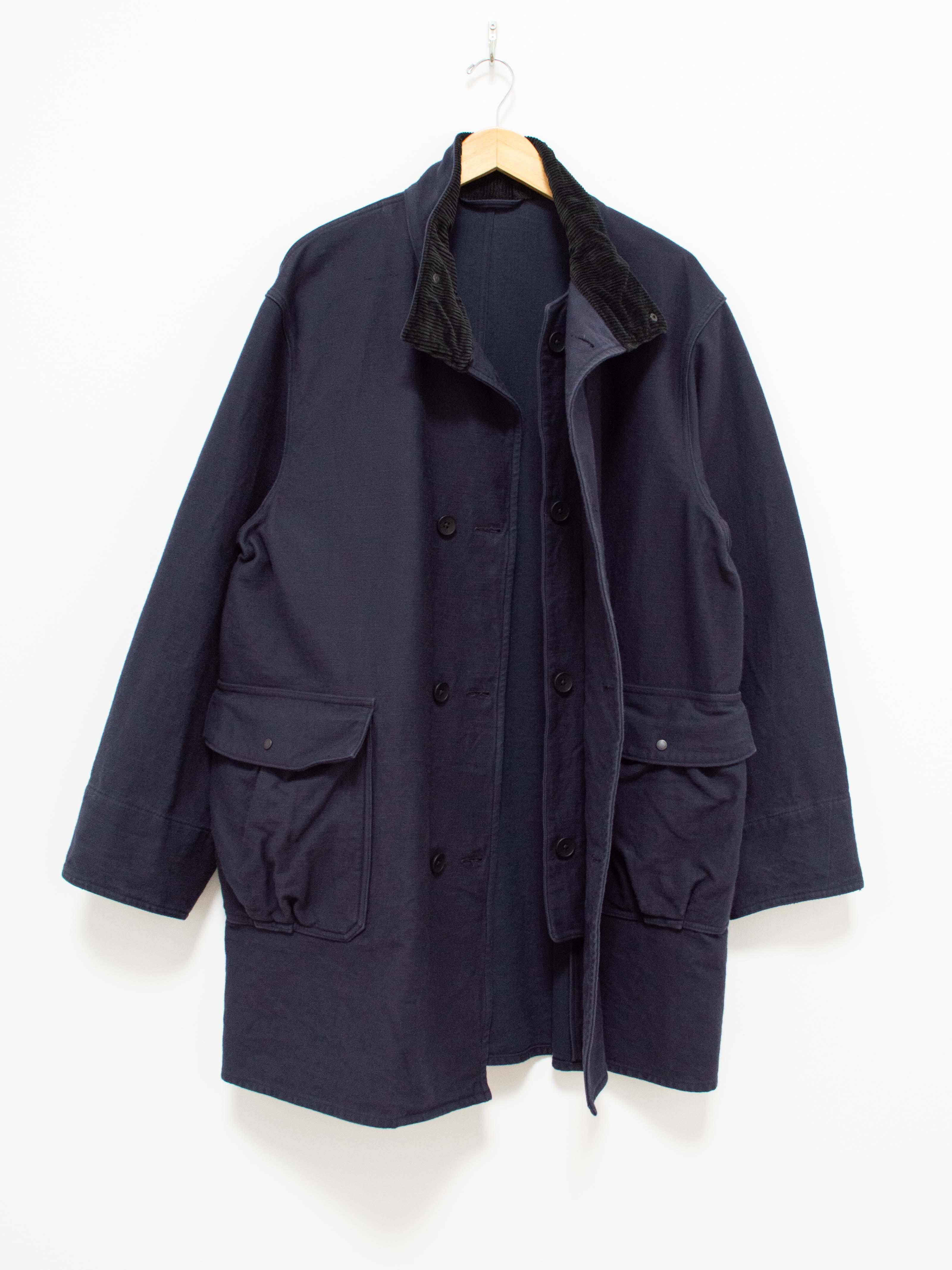 Namu Shop - Kaptain Sunshine Stand Collar Coat - Navy