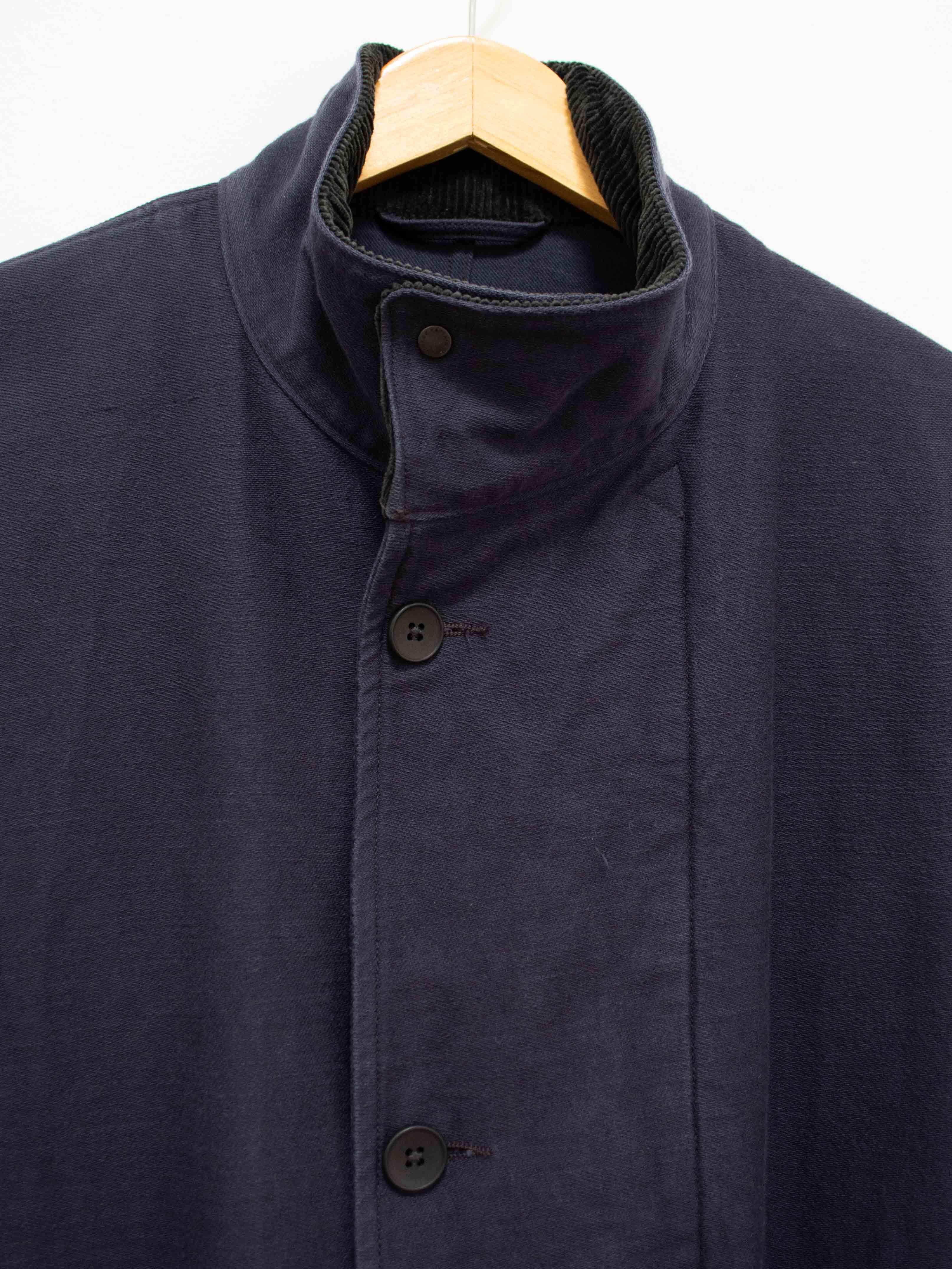 Namu Shop - Kaptain Sunshine Stand Collar Coat - Navy